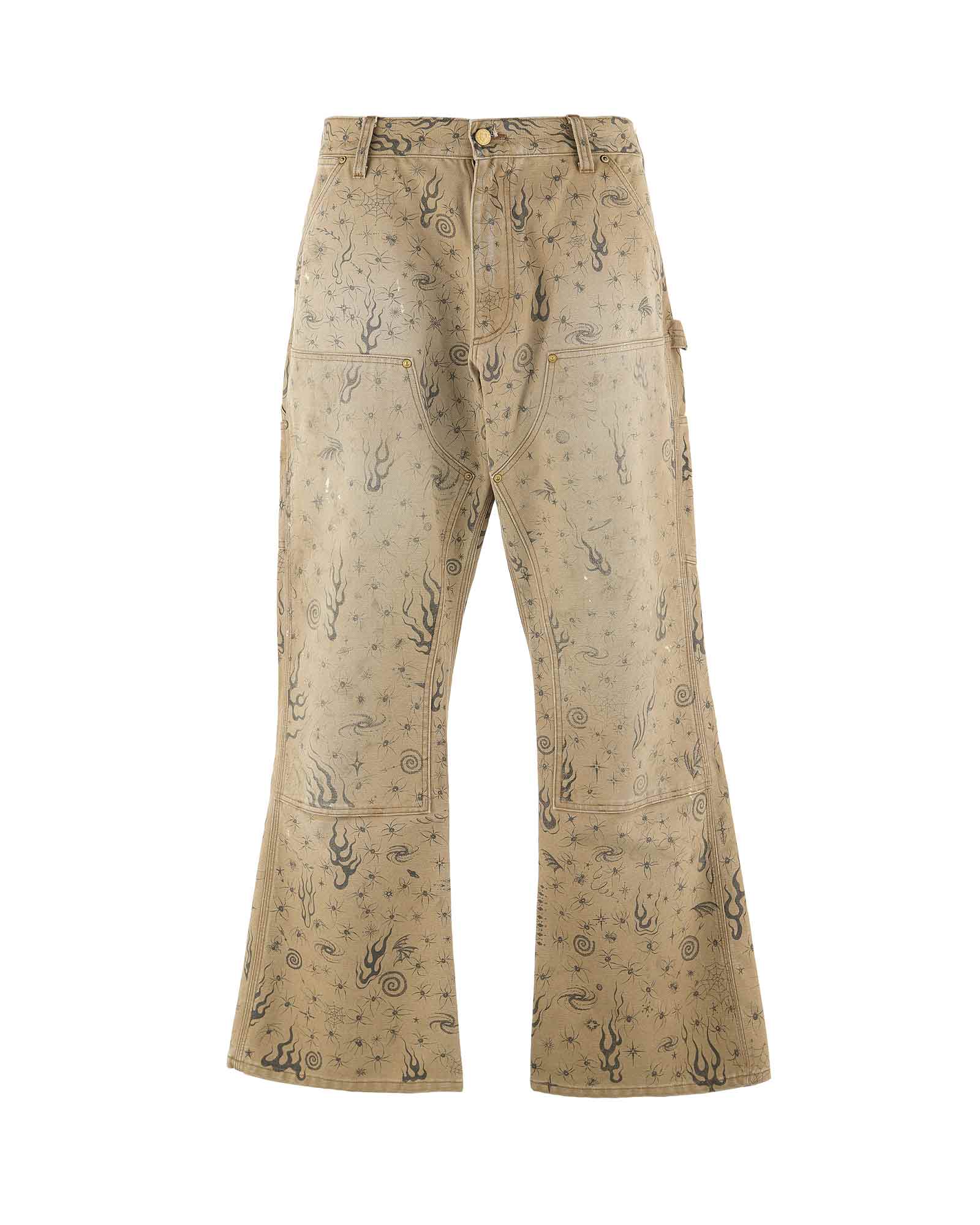 DW_DBL KNEE PNTS/Dr.Woo / BEIGE