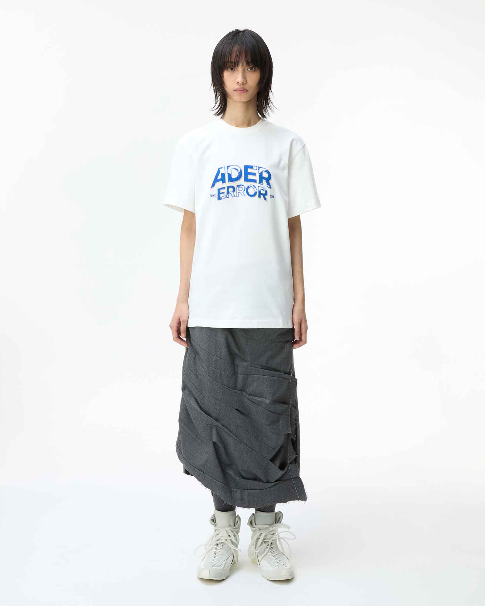 Ader Error・アーダーエラー - Tシャツ・カットソー EDCA PRODUCT / OFF WHITE
