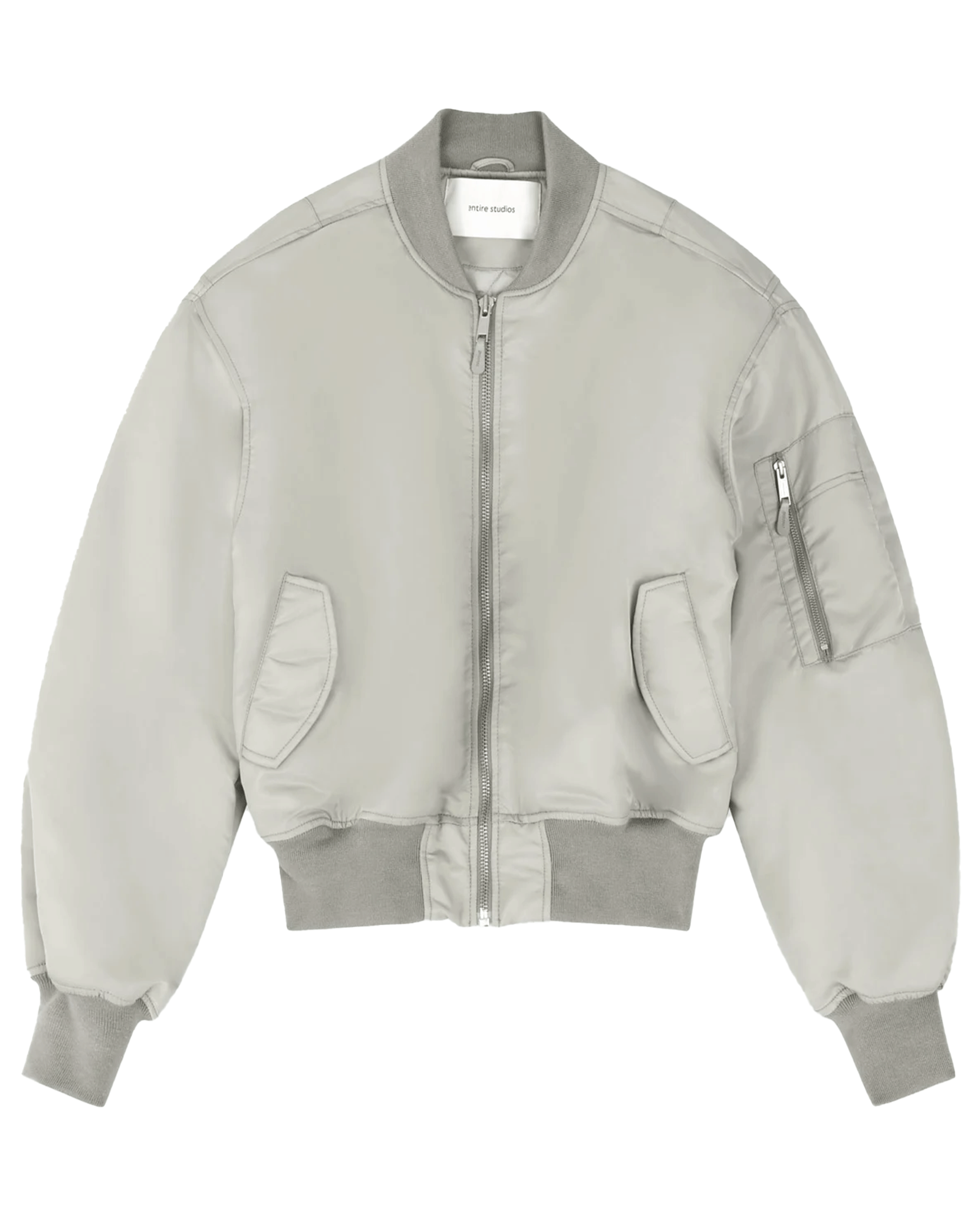 Entire studios・エンタイアスタジオ - ナイロンジャケット BROAD BOMBER / GREY