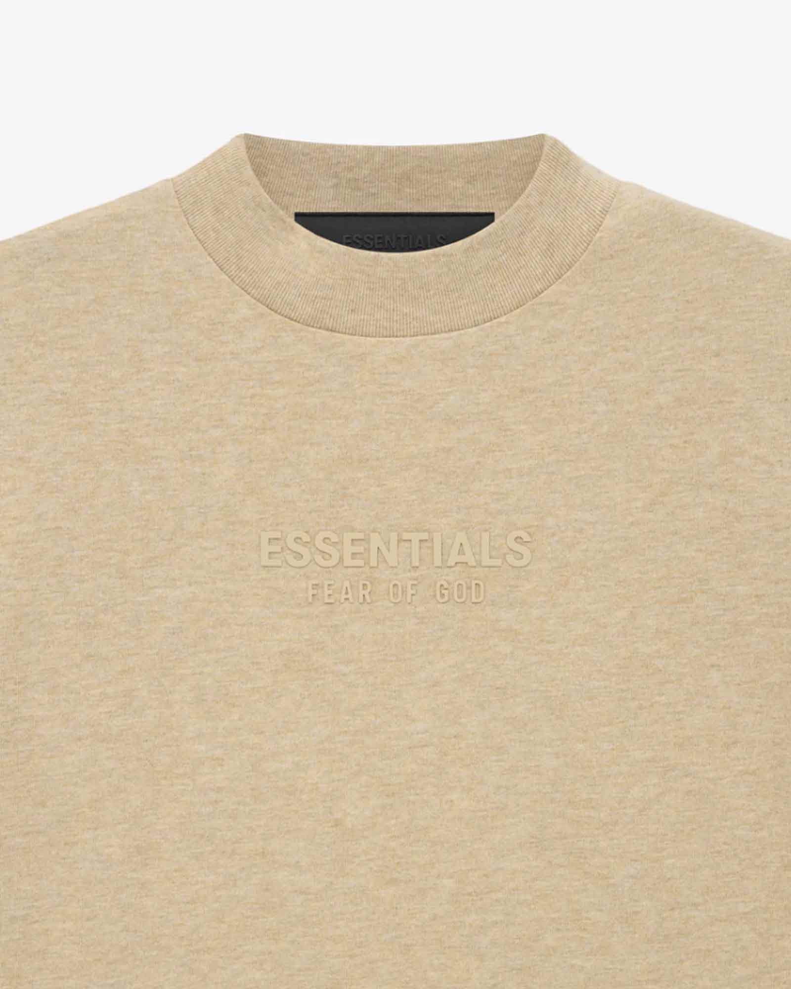 ESSENTIALS・エッセンシャルズ - L/S Tシャツ ESSENTIALS LS TEE / GOLD HEATHER / (Kids)