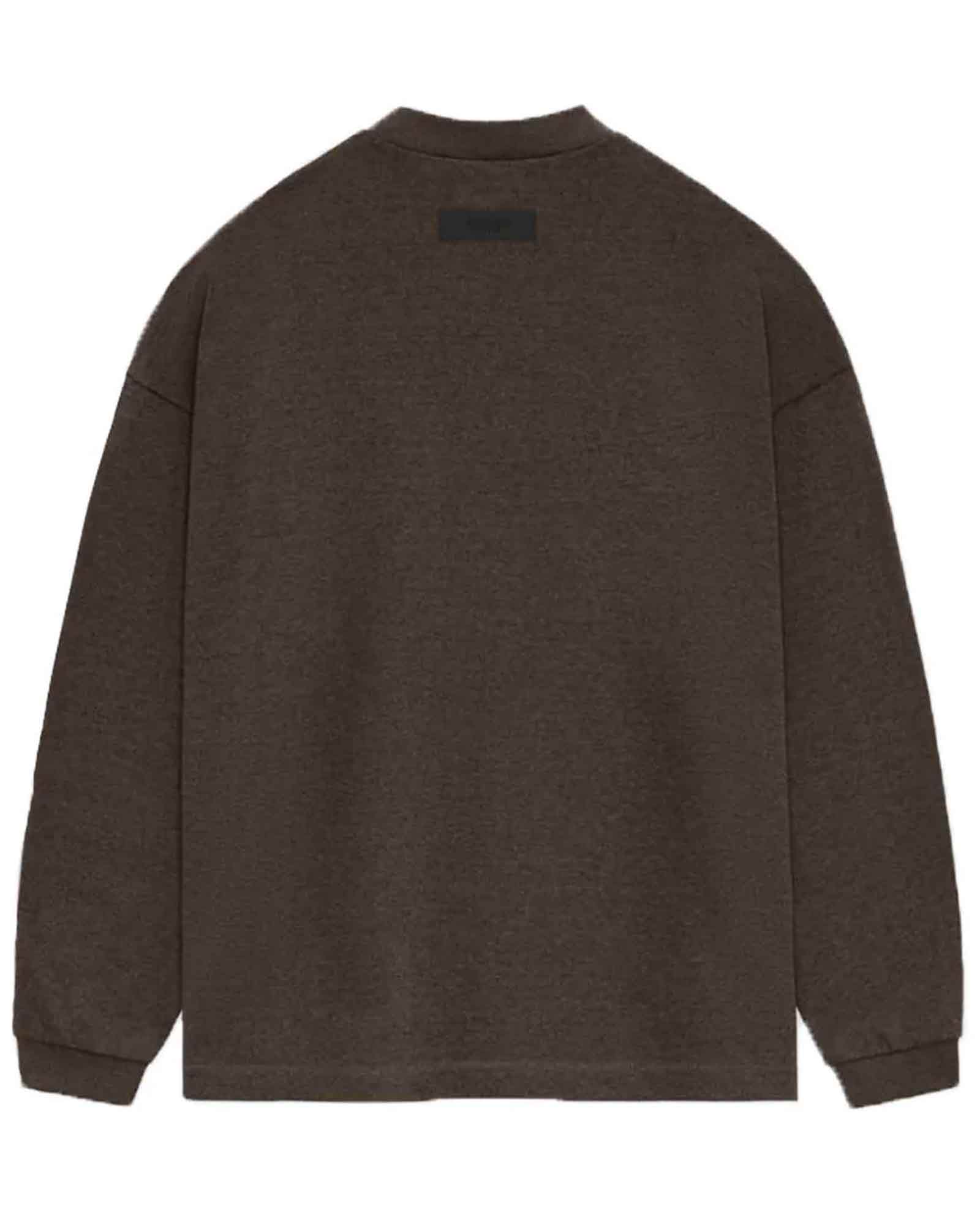 ESSENTIALS・essentials -  ESSENTIALS L/S TEE / HEATHER WOOD
