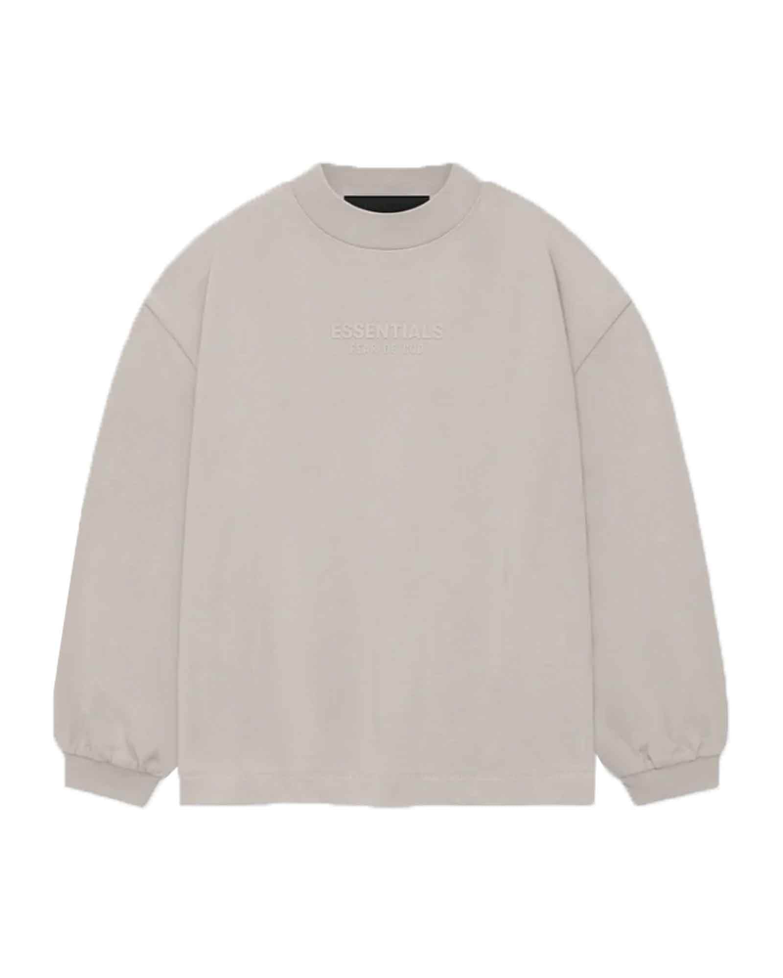 ESSENTIALS・essentials -  ESSENTIALS LS TEE / SILVER CLOUD / (Kids)