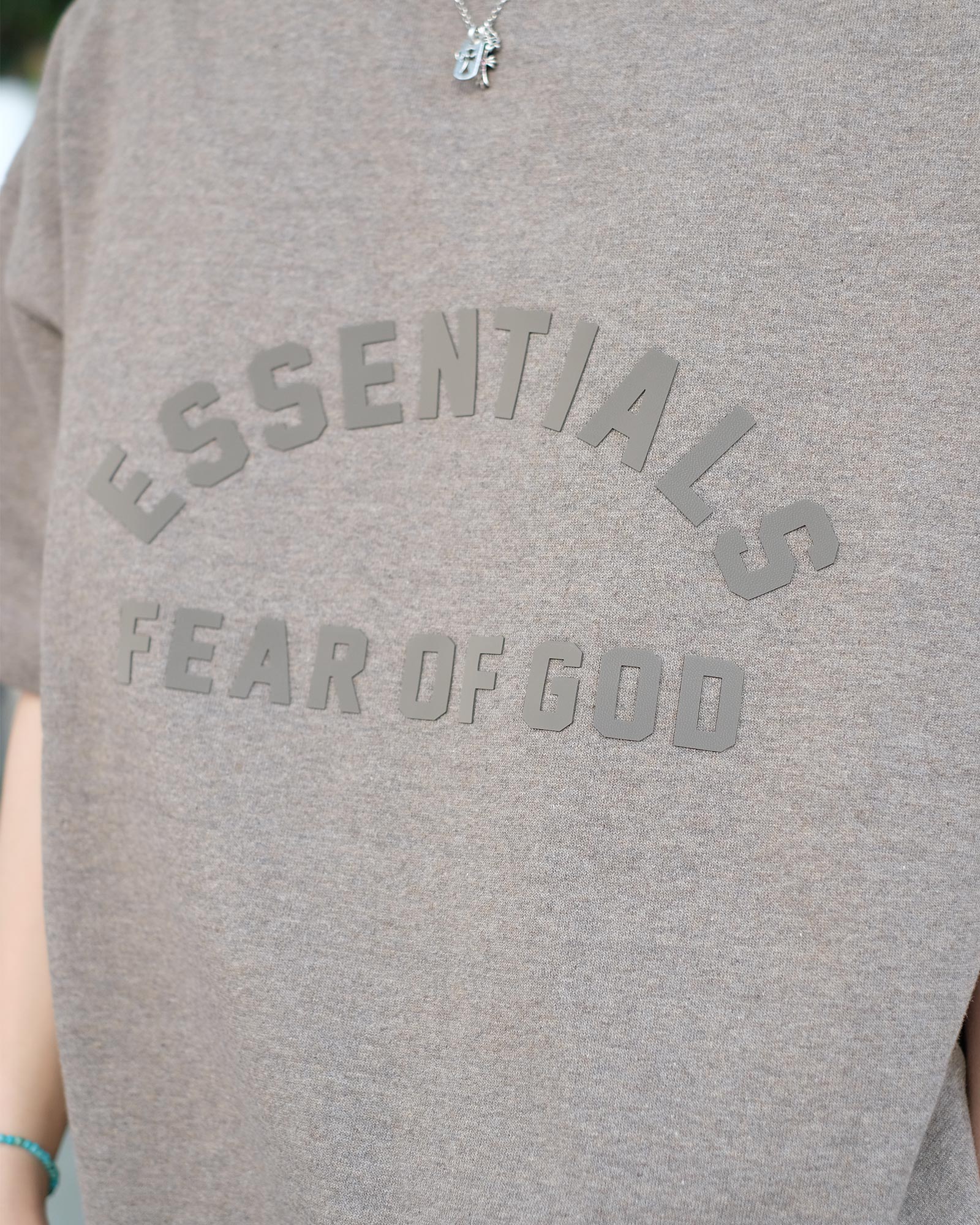 ESSENTIALS・essentials -  ESSENTIALS S/S TEE / HEATHER GRAY