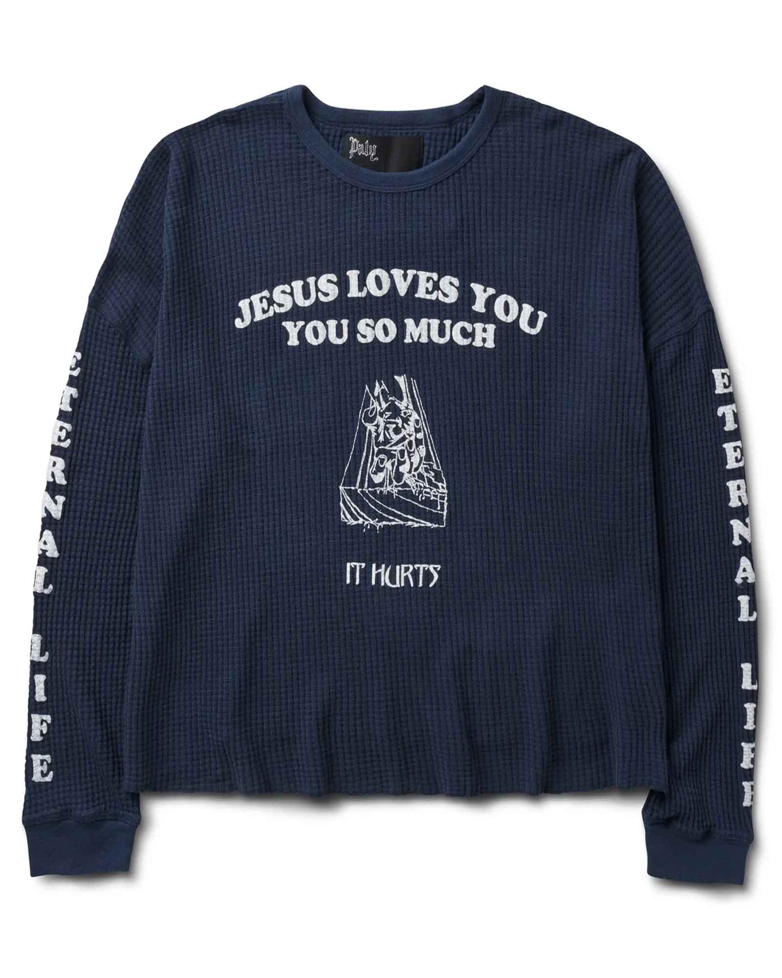 ETERNAL LIFE L/S THERMAL / NAVY BLUE