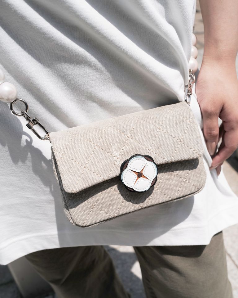 READYMADE・readymade -  EVENING BAG / WHITE