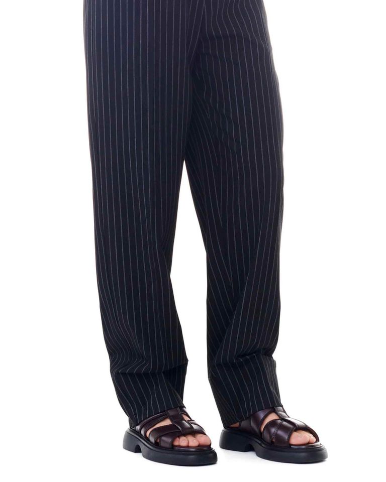 GANNI・Gunny -  EVERYDAY MULE SANDAL PATENT / CHOCOLATE FONDANT