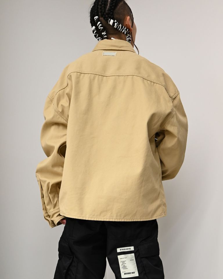 B1ARCHIVE・B-One Archive -  FLAP POCKET SHIRT / KHAKI