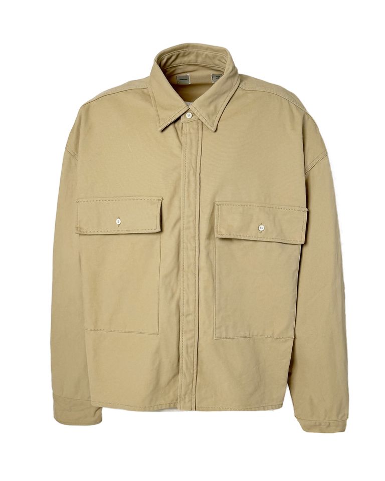 FLAP POCKET SHIRT / KHAKI