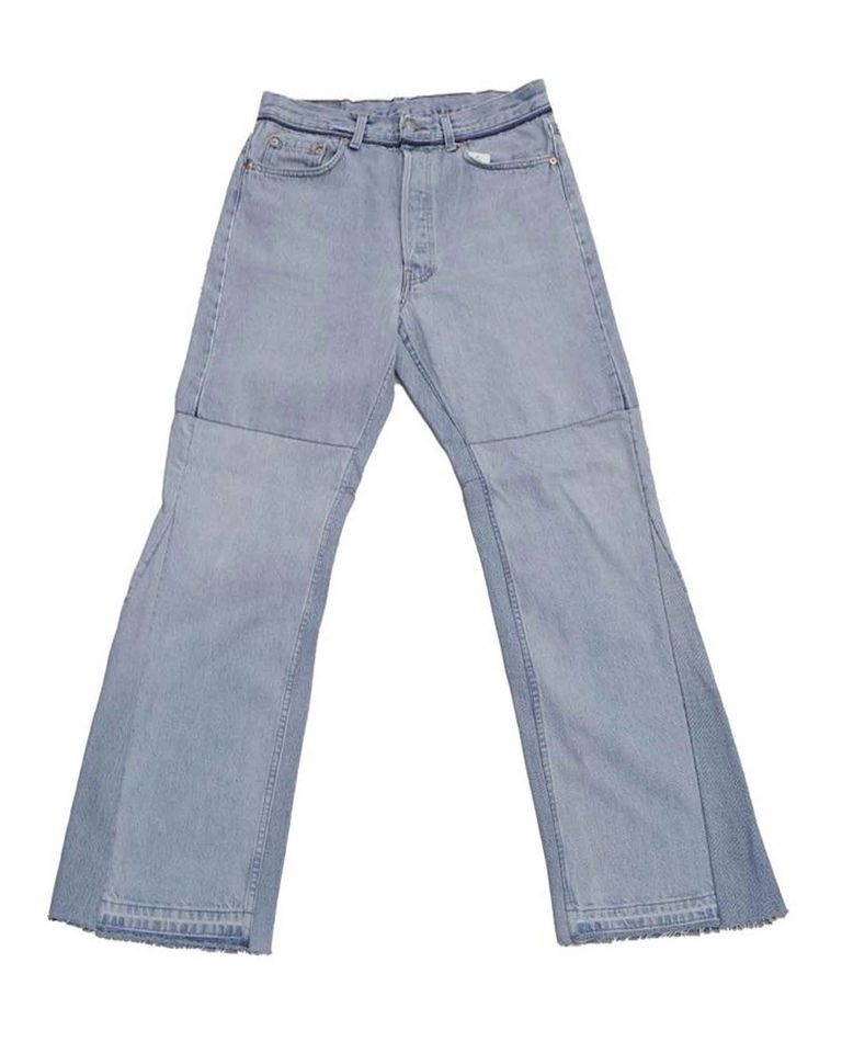 FLARE WIDE DENIM / BLUE