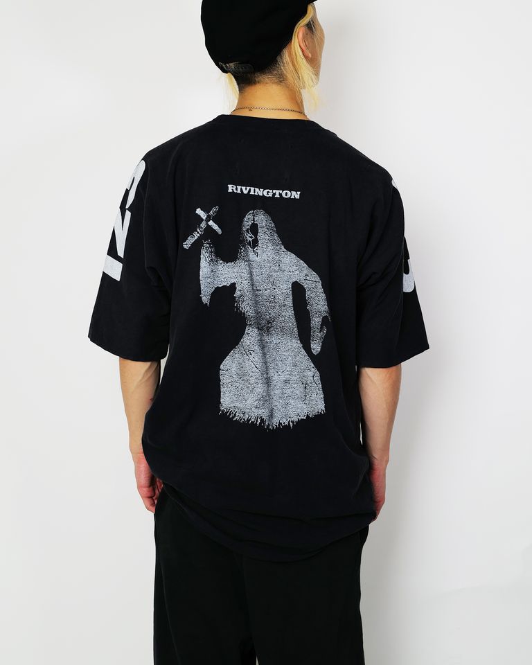 RRR123・リヴィントン ロイ レビス - Tシャツ・カットソー GALGOTHA GOTH SS / BLACK