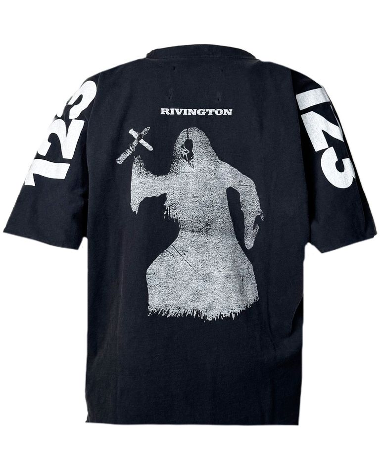 RRR123・リヴィントン ロイ レビス - Tシャツ・カットソー GALGOTHA GOTH SS / BLACK