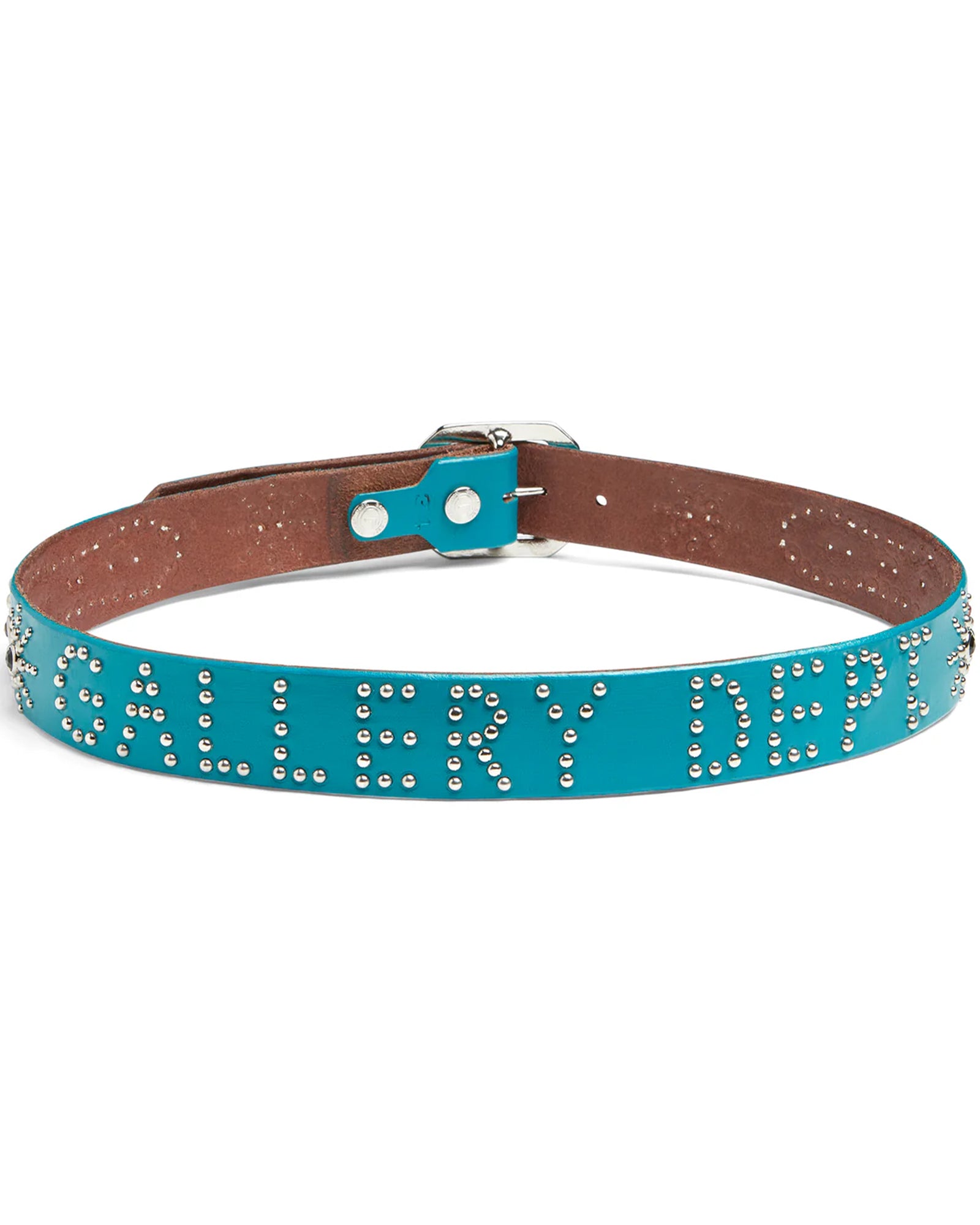 GALLERY DEPT.・gallery Dept -  PAINTED STUDDED BELT / TURQUOISE