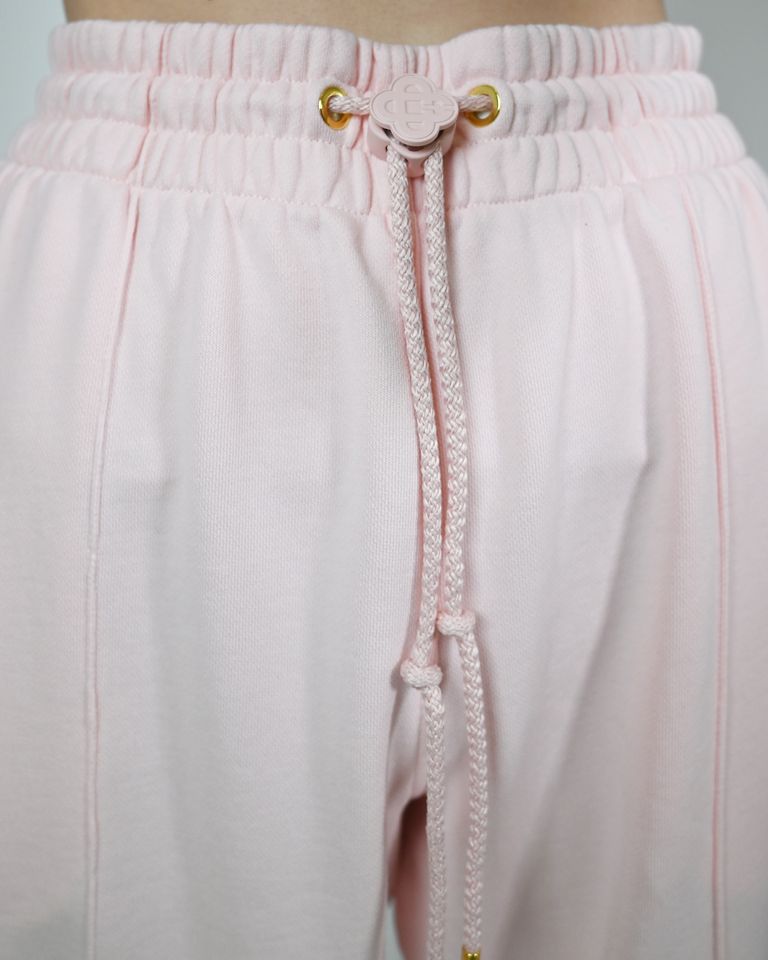 CASABLANCA・カサブランカ - ジャージ・トラックパンツ GREEK TEMPLE PATCH OPEN HEM JOGGER / PINK