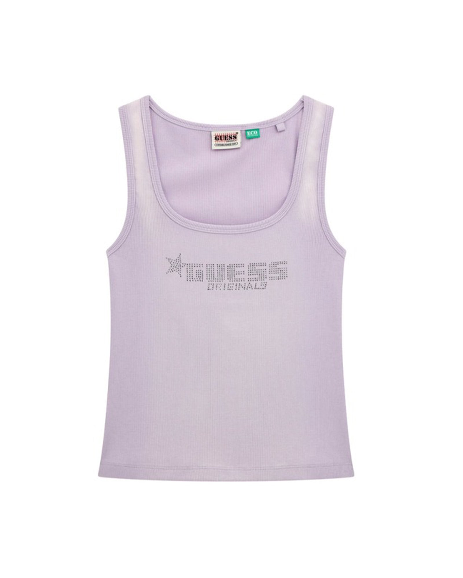 GO RHINESTONE TANK TOP / PURPLE