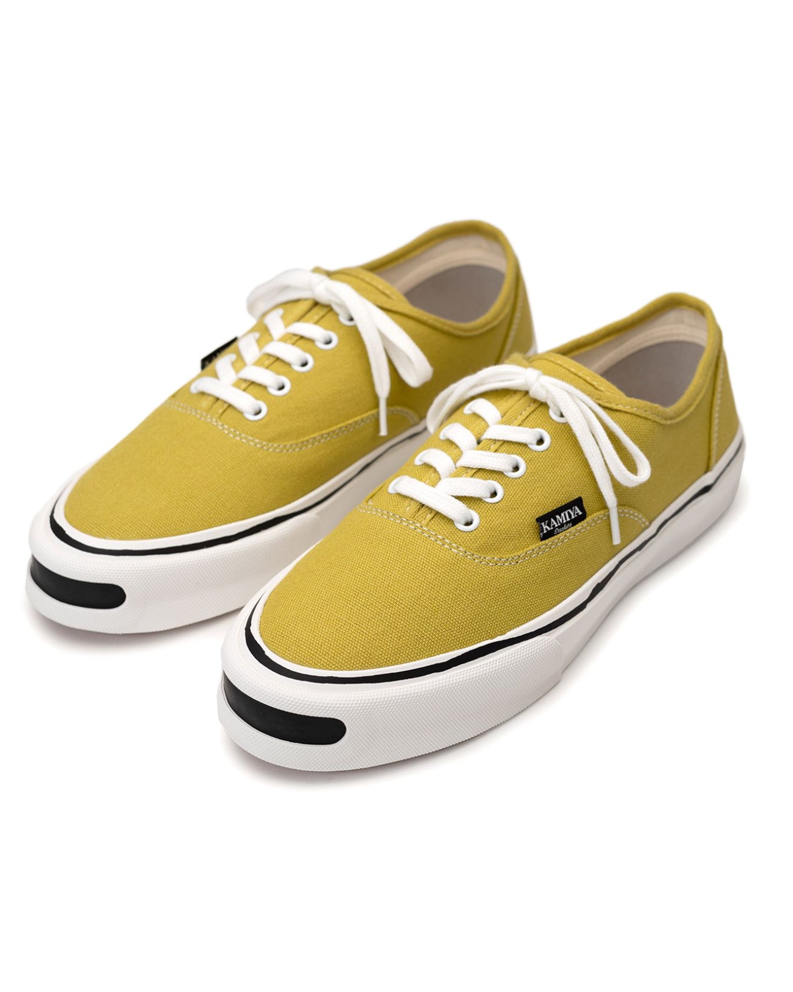 KAMIYA・Kamiya -  "HERC" VULCANIZE SNEAKER / YELLOW