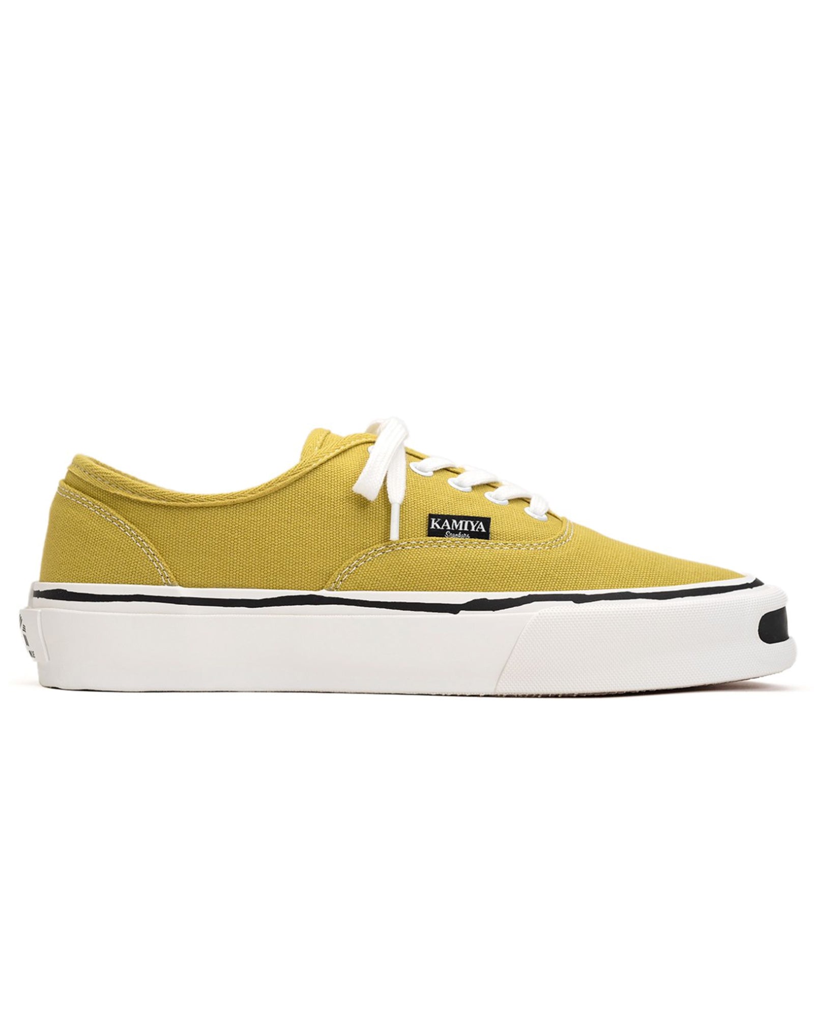 KAMIYA・Kamiya -  "HERC" VULCANIZE SNEAKER / YELLOW