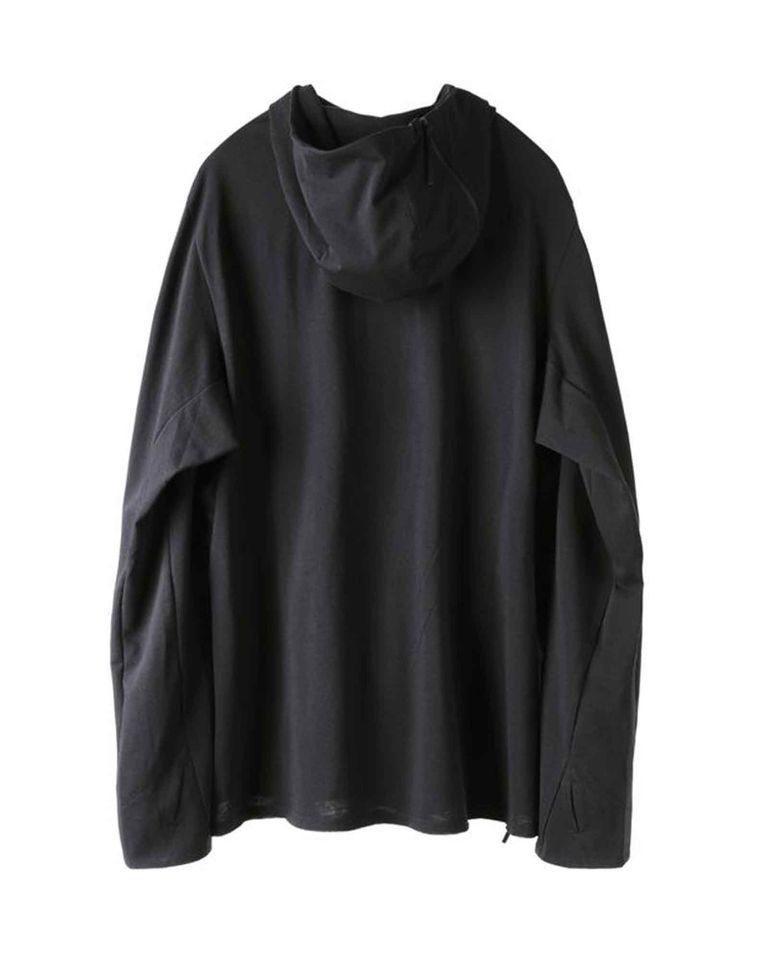 POST ARCHIVE FACTION・ポスト アーカイブ ファクション - パーカー・フーディ HOODIE CENTER / BLACK