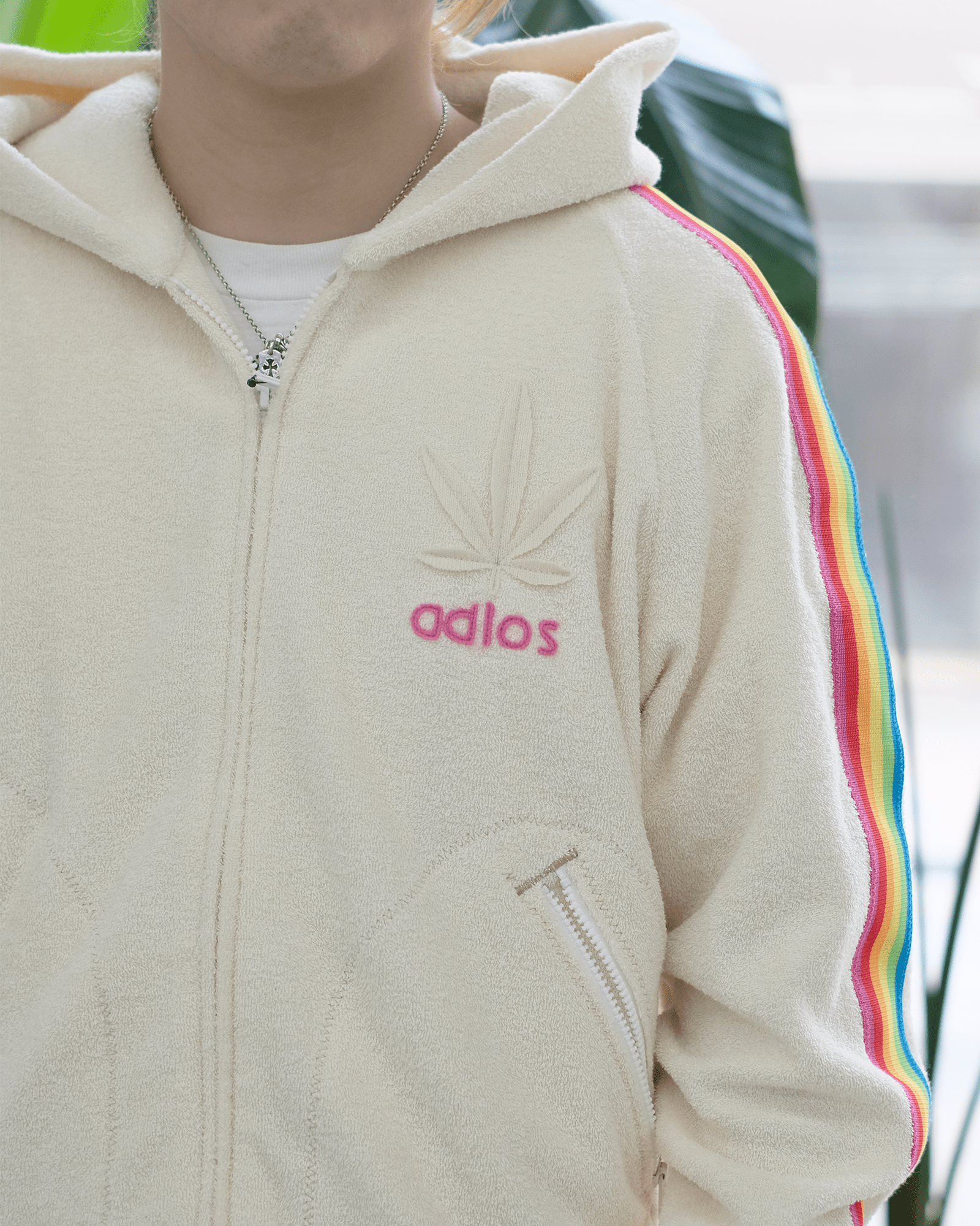 Perfectribs・perfect ribs -  IMABARI PILC ZIP HOODIE/MALIBU FLEX (M) / WHITE