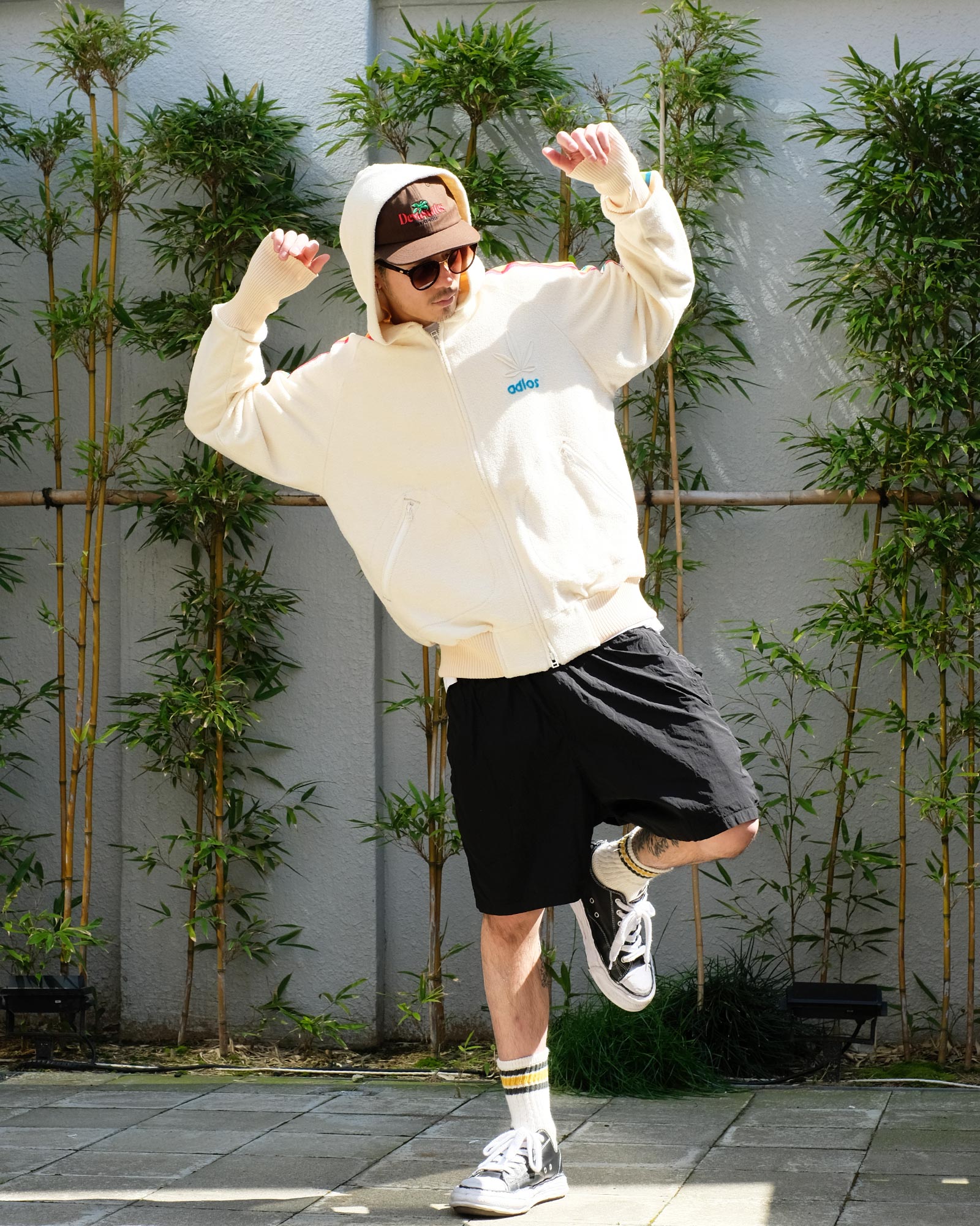 Perfectribs・perfect ribs -  IMABARI PILC ZIP HOODIE/MALIBU FLEX (XL) / WHITE