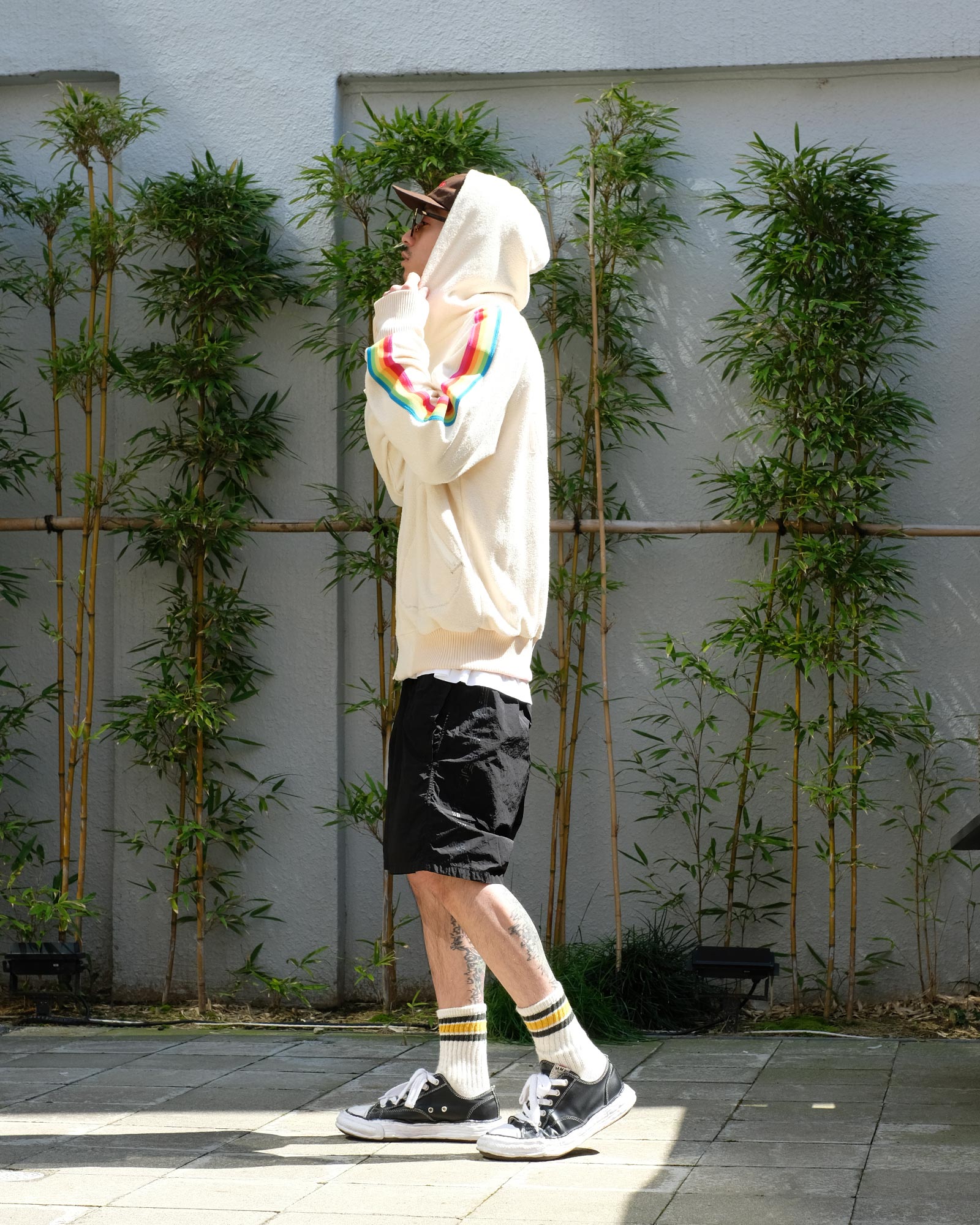 Perfectribs・perfect ribs -  IMABARI PILC ZIP HOODIE/MALIBU FLEX (XL) / WHITE