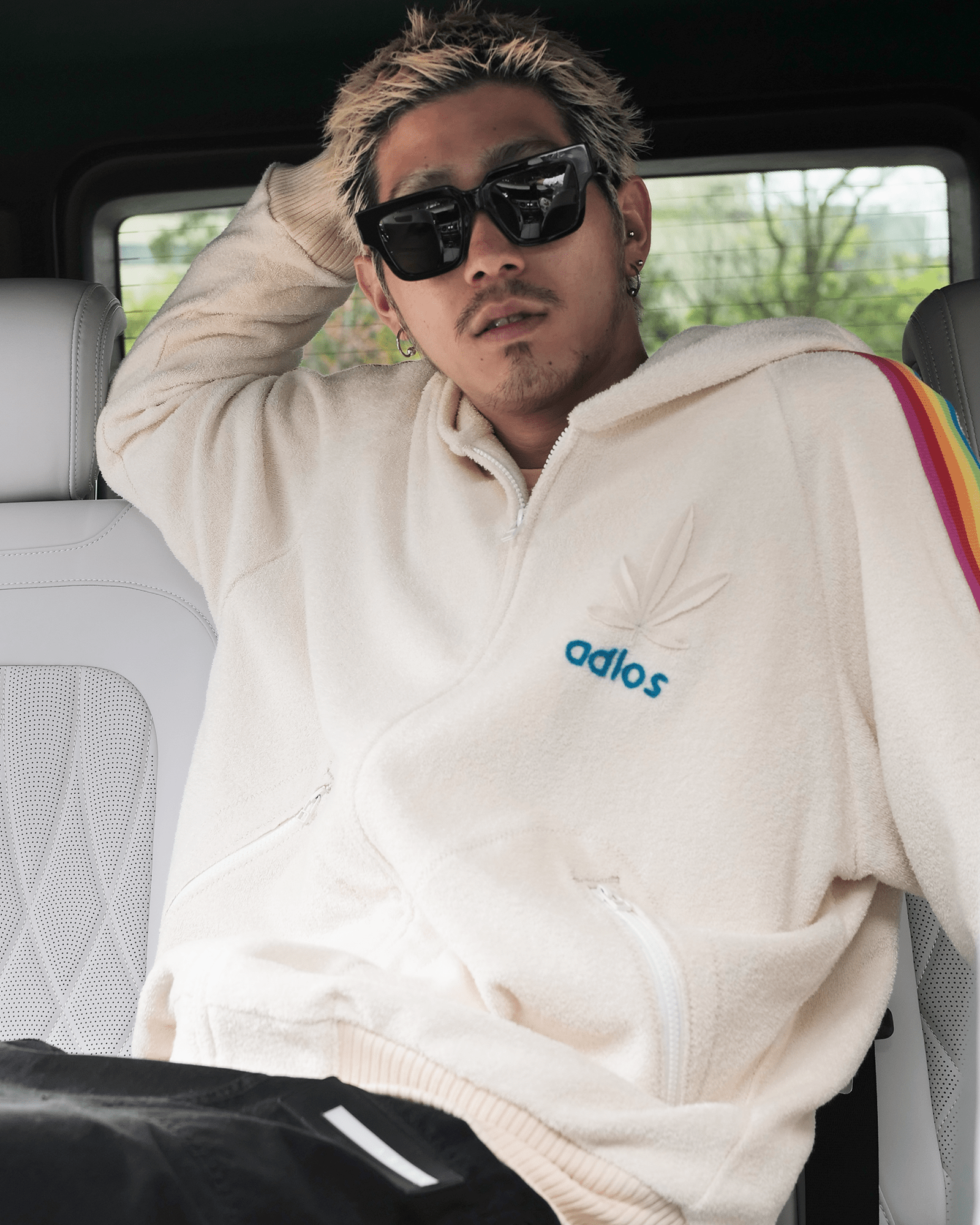 Perfectribs・perfect ribs -  IMABARI PILC ZIP HOODIE/MALIBU FLEX (XL) / WHITE