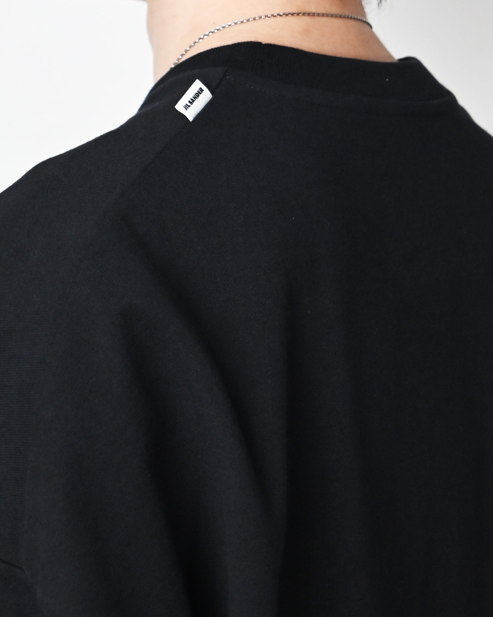 JIL SANDER +・ジルサンダープラス - L/S Tシャツ T-SHIRT CN LS / BLACK