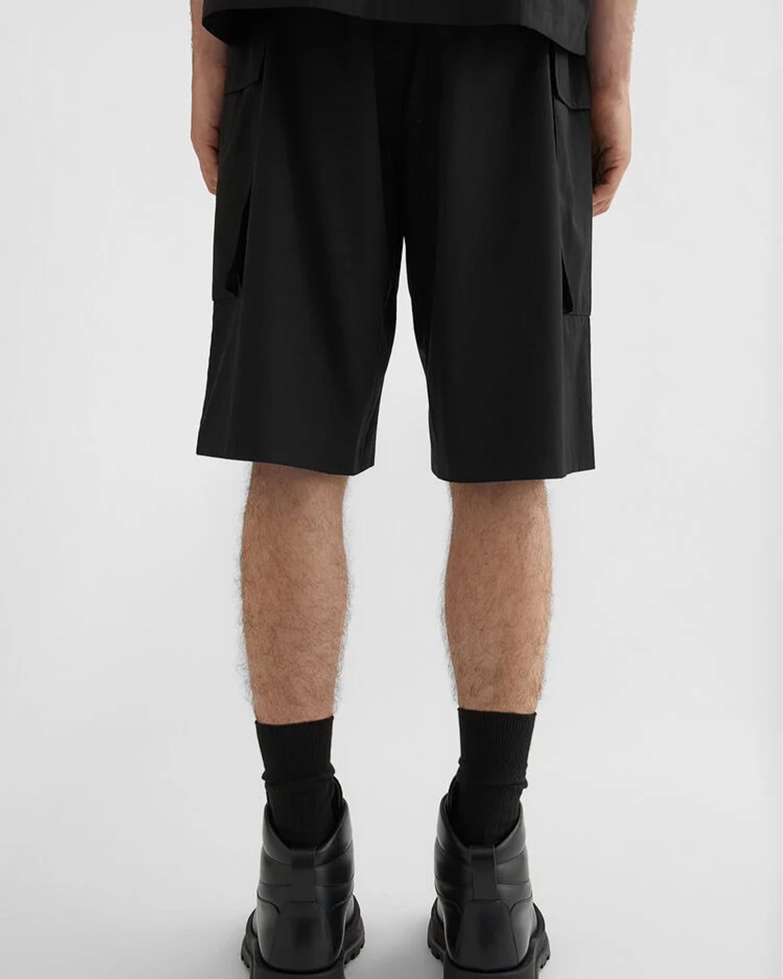 JIL SANDER +・ジルサンダープラス - ハーフ・ショートパンツ TROUSER 94 SHORT EMB / BLACK