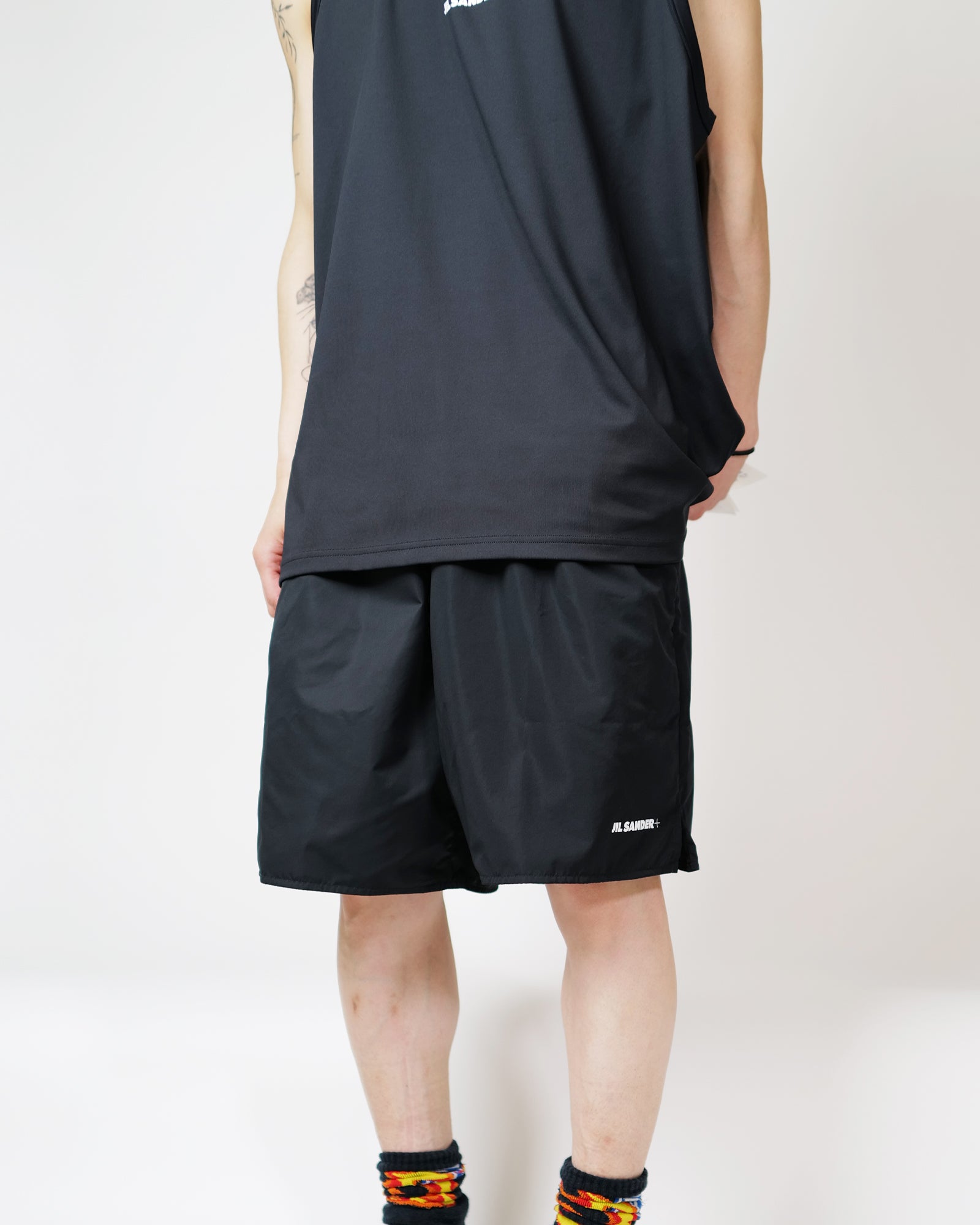 JIL SANDER +・ジルサンダープラス - ハーフ・ショートパンツ SHORTS / BLACK