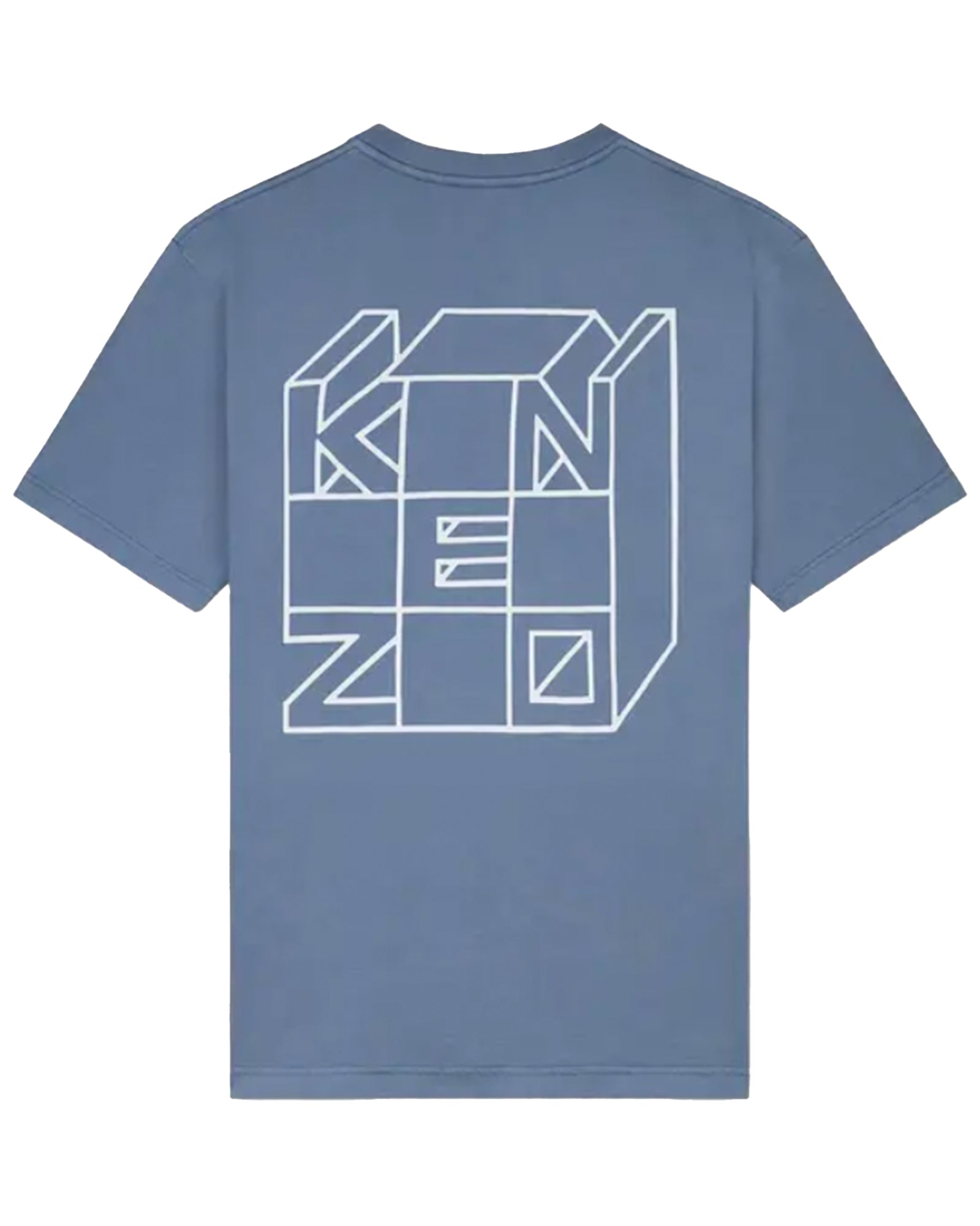 KENZO・Kenzo -  KENZO KUBE CLASSIC T-SHIRT / BLUE