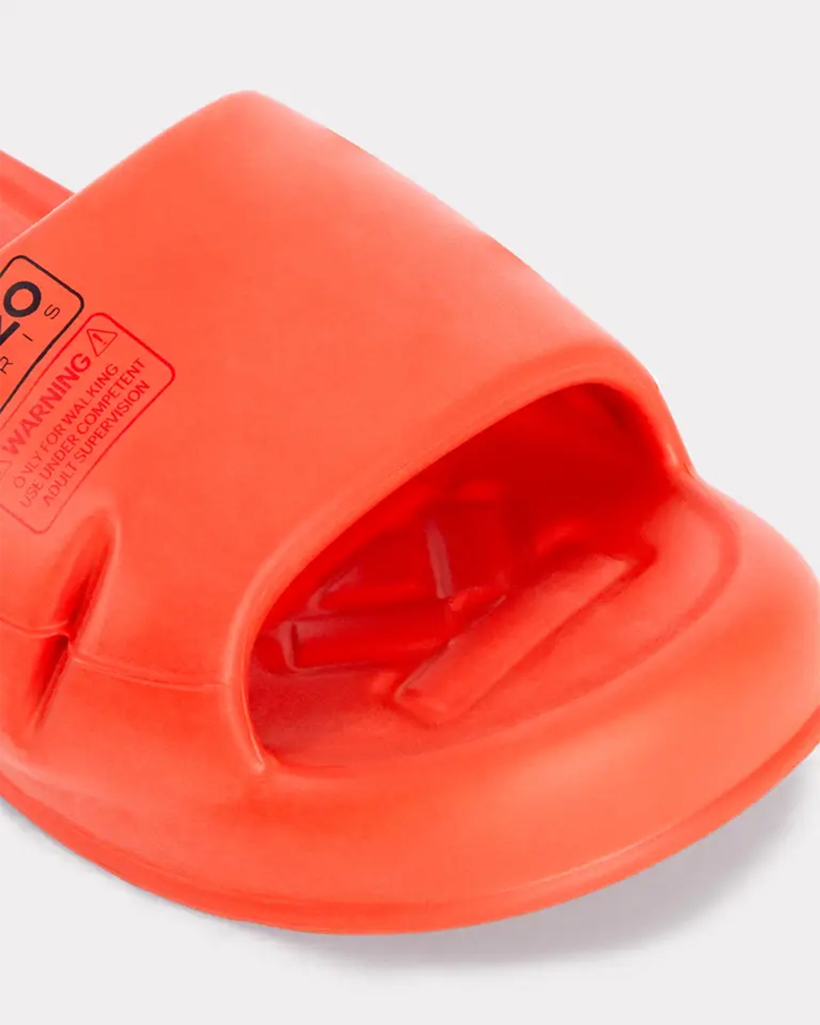 KENZO・ケンゾー - サンダル KENZO-SPLASH SLIDES / ORANGE