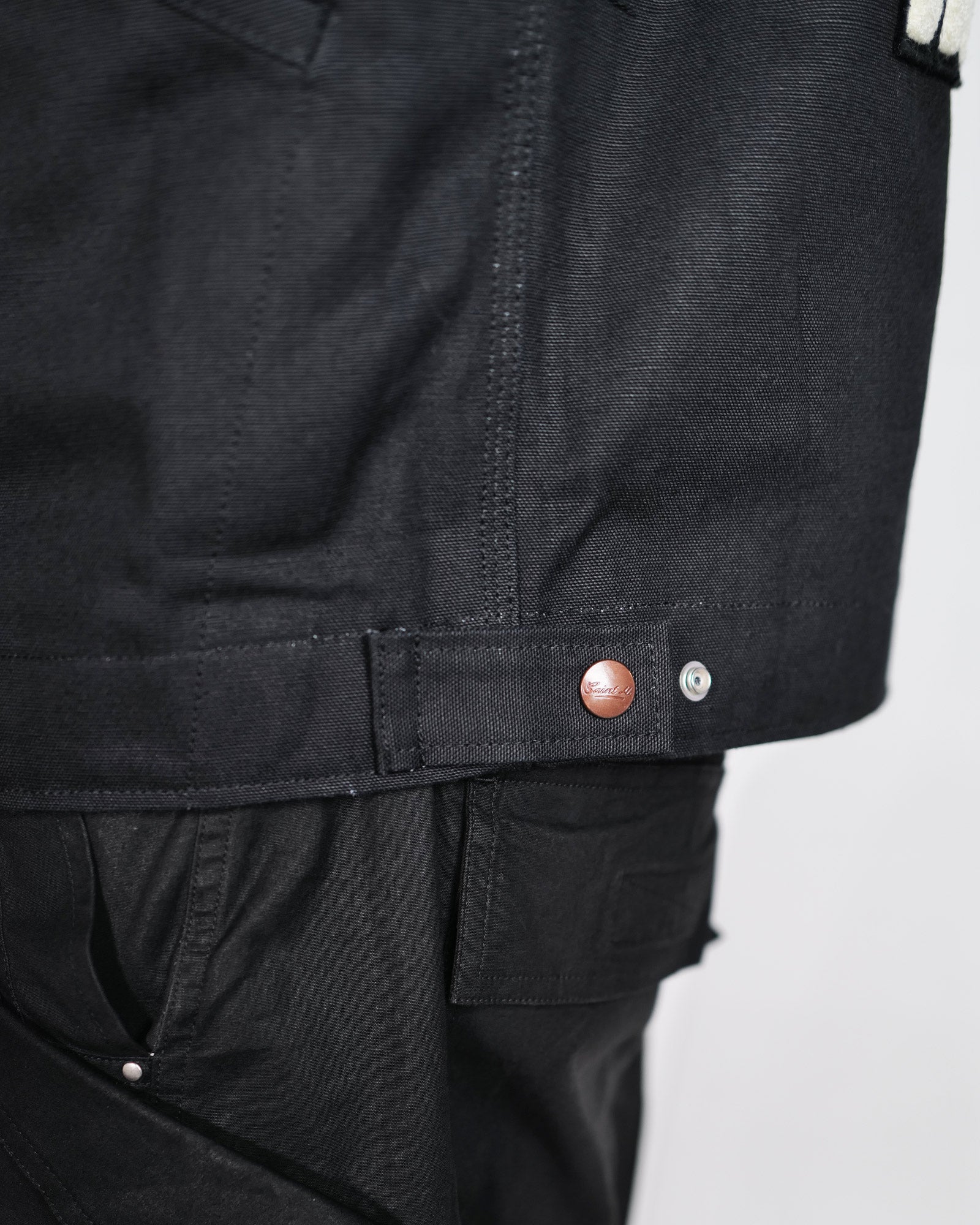 ©SAINT M××××××・セントマイケル - ジャケット KLF_DETROIT JACKET/KLF / BLACK