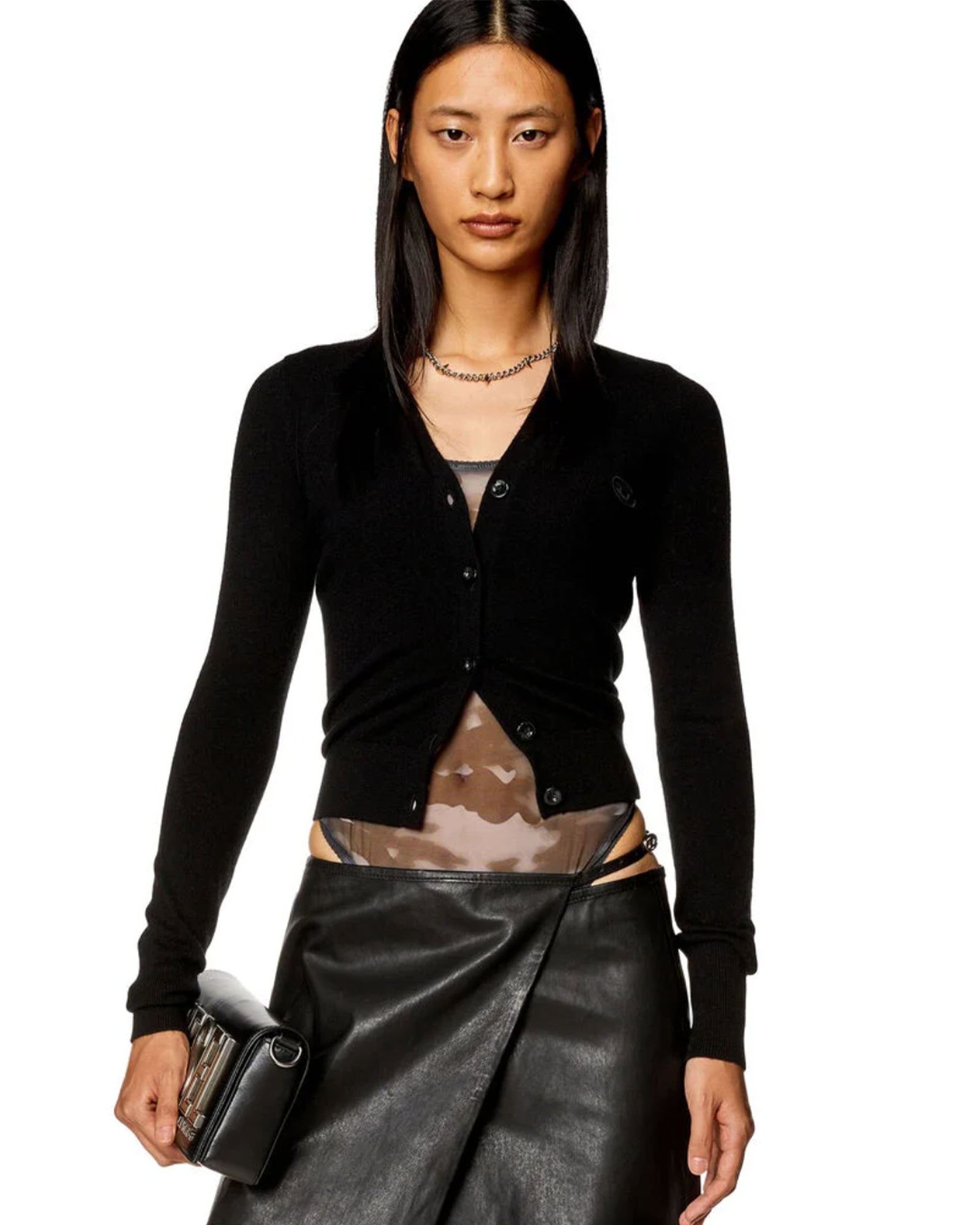 DIESEL・diesel -  KNITWEAR/BLACK