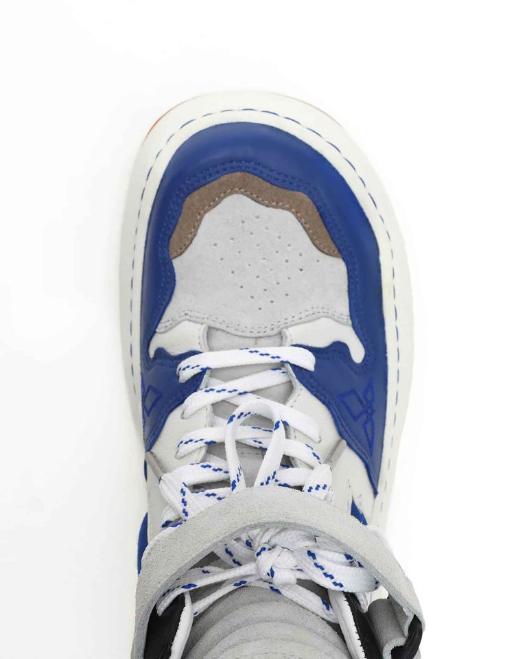 Ader Error・アーダーエラー - ハイカットスニーカー LOG; KHALIF SNEAKER / BLUE