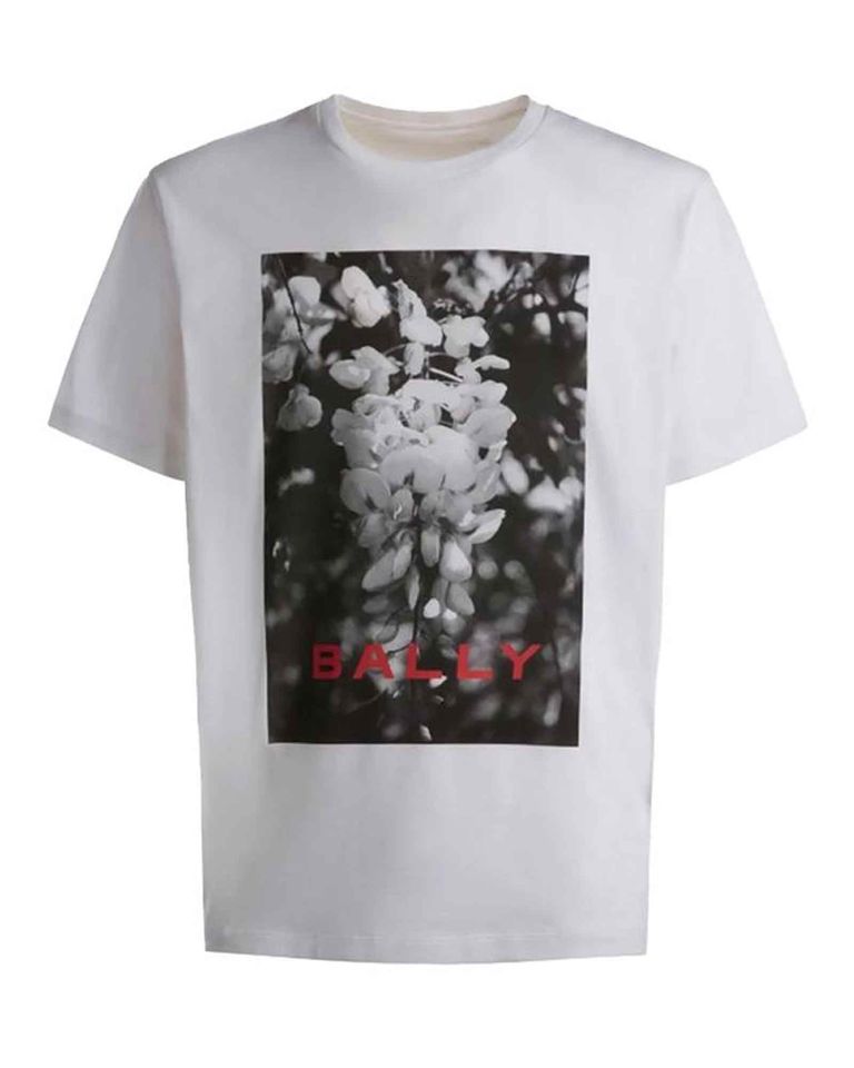 BALLY・バリー - Tシャツ・カットソー M5BAD44F / WHITE