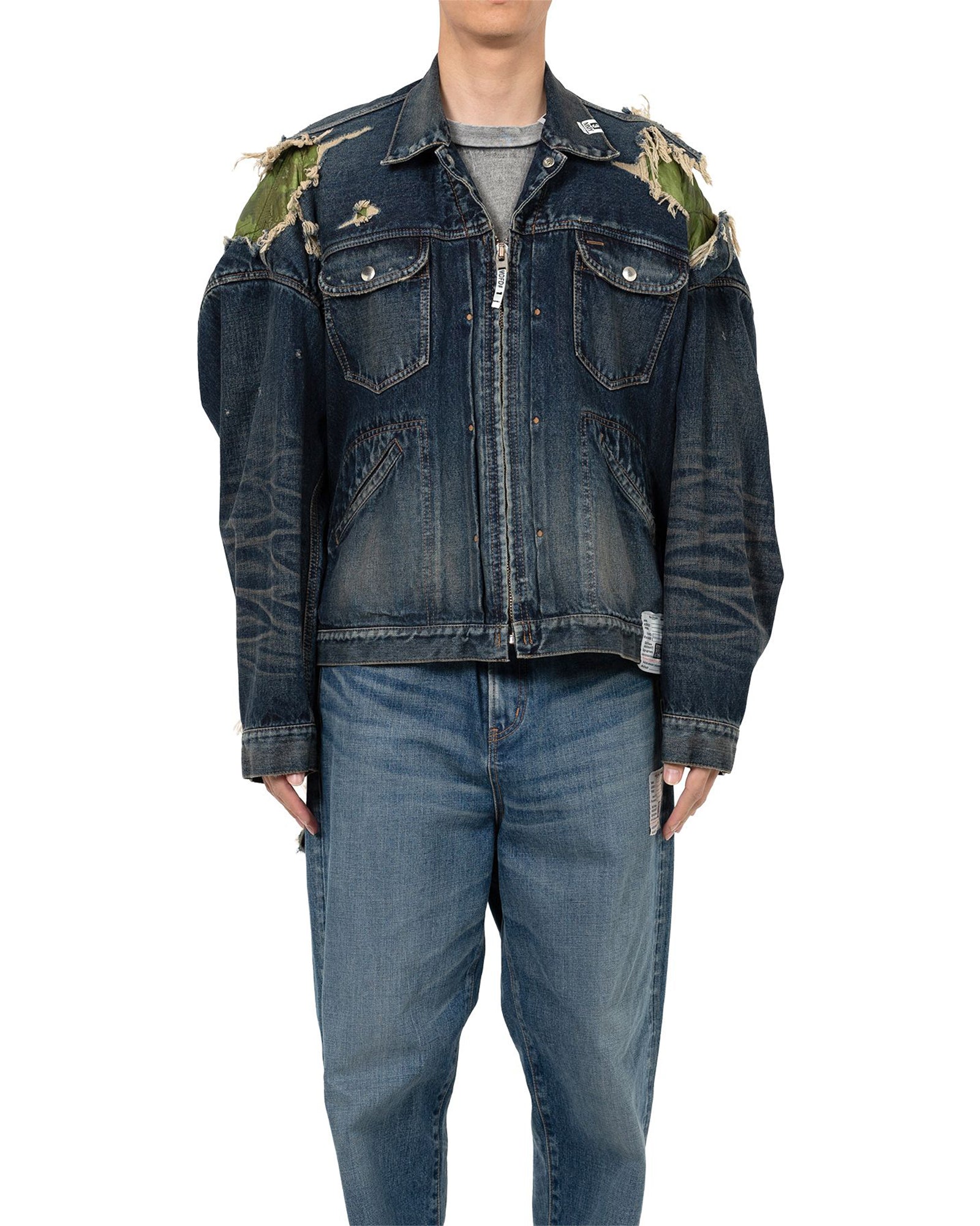 MIHARA YASUHIRO・ミハラヤスヒロ - デニムジャケット DOUBLE LAYERED DENIM JACKET / INDIGO