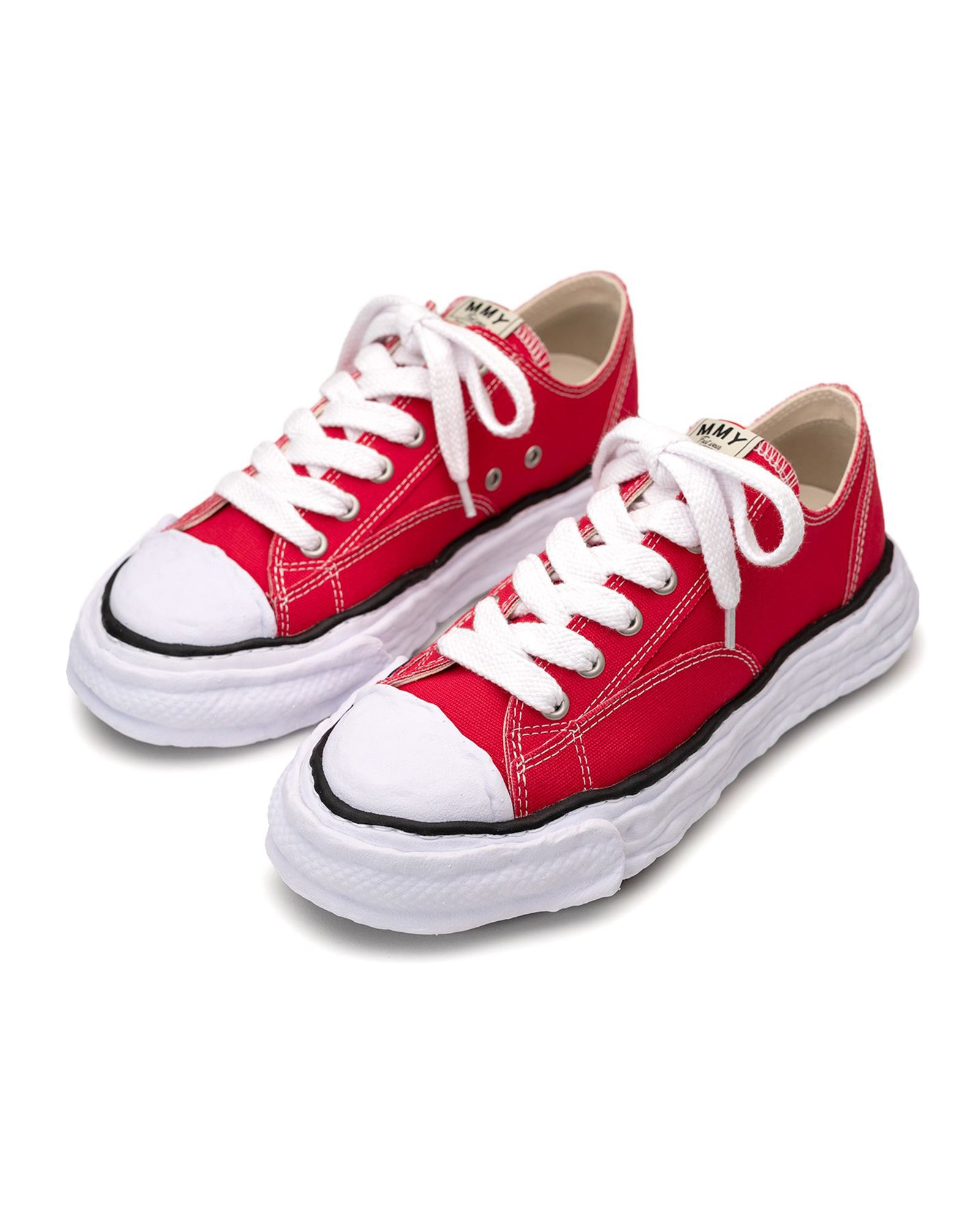 MIHARA YASUHIRO・ミハラヤスヒロ - ローカットスニーカー PETERSON 23 CANVAS LOW-TOP / RED