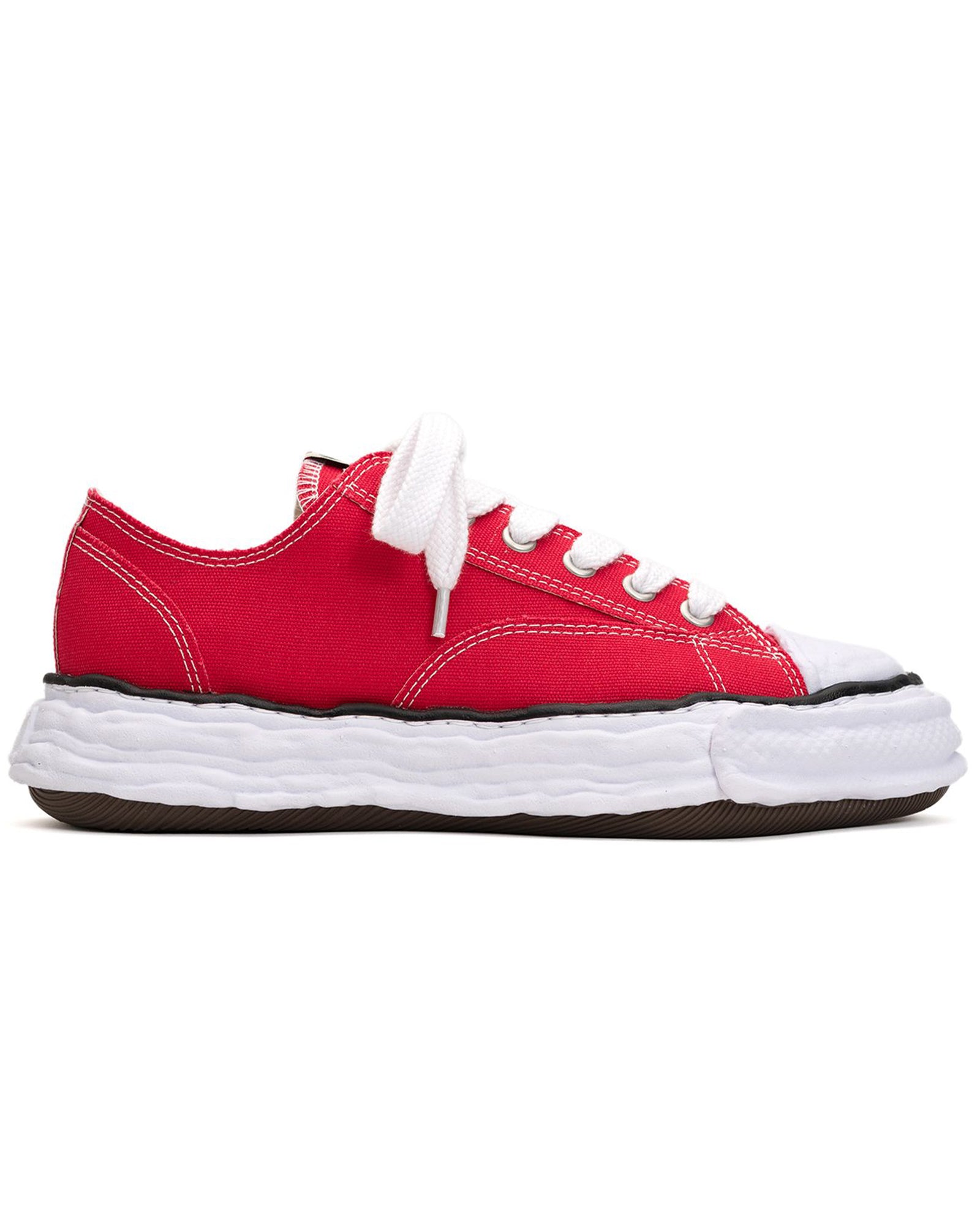 MIHARA YASUHIRO・ミハラヤスヒロ - ローカットスニーカー PETERSON 23 CANVAS LOW-TOP / RED