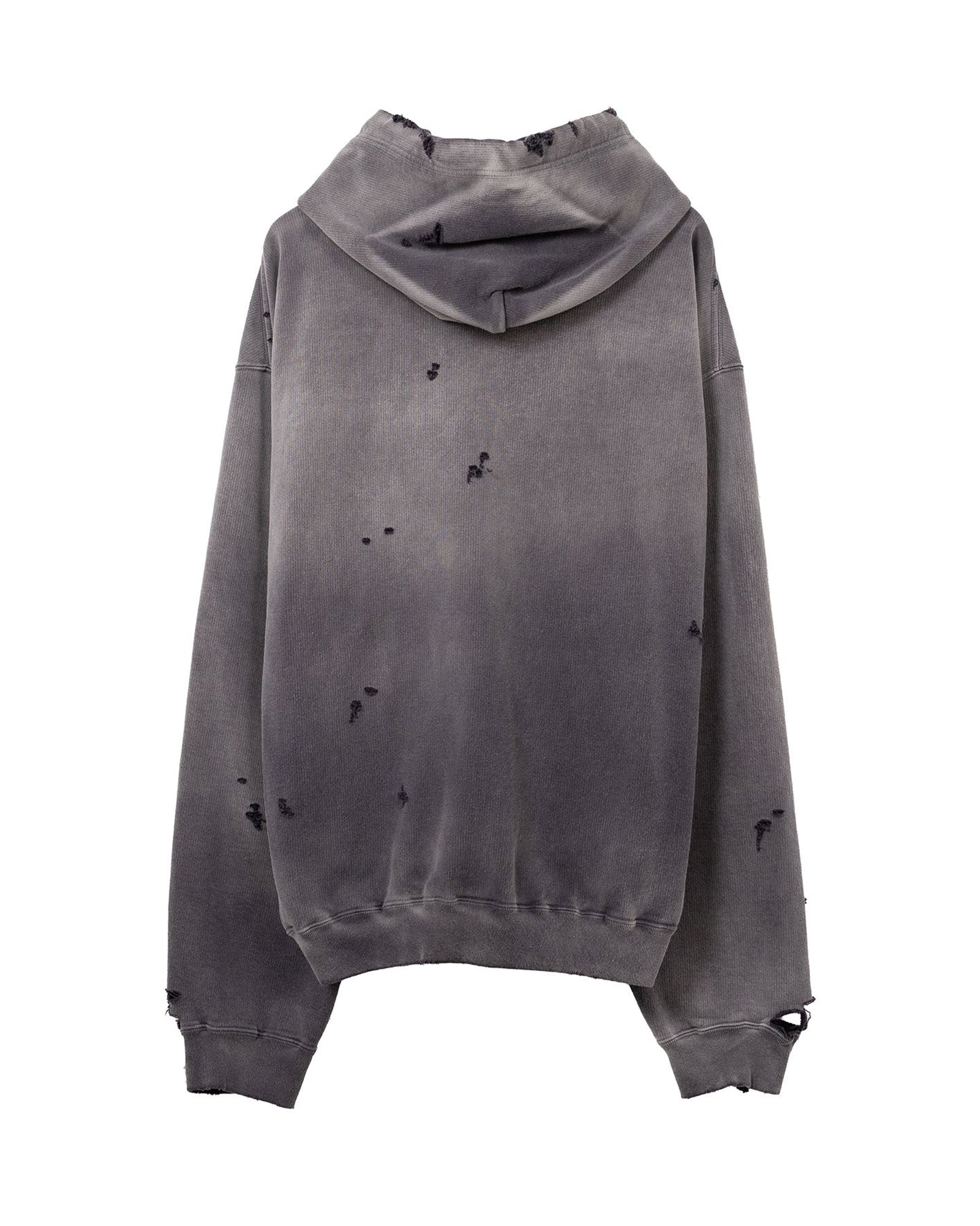 MIHARA YASUHIRO・ミハラヤスヒロ - パーカー・フーディ SUN FADED HOODIE / BLACK