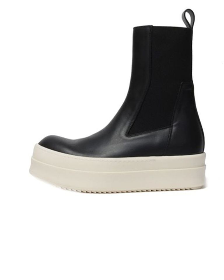 RICK OWENS・rick owens -  MEGA BUMPER BEATLE / BLACK/MILK