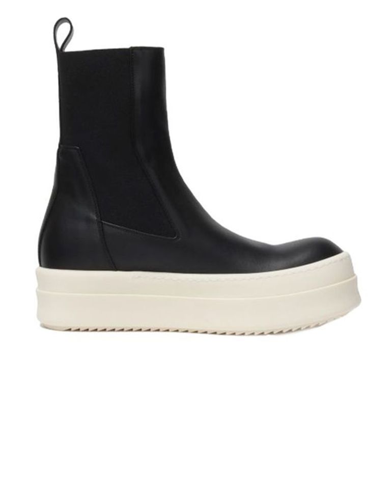 RICK OWENS・rick owens -  MEGA BUMPER BEATLE / BLACK/MILK