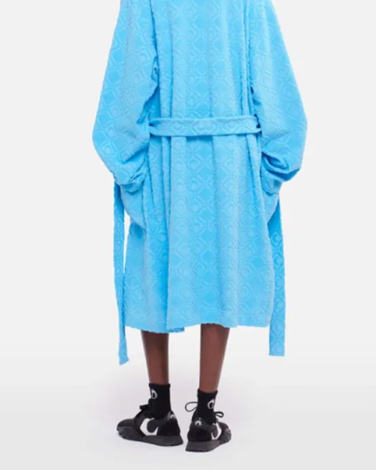 Marine Serre・marine cell -  MOON LOGO RIBBED JERSEY ANKLE SOCKS / BLACK