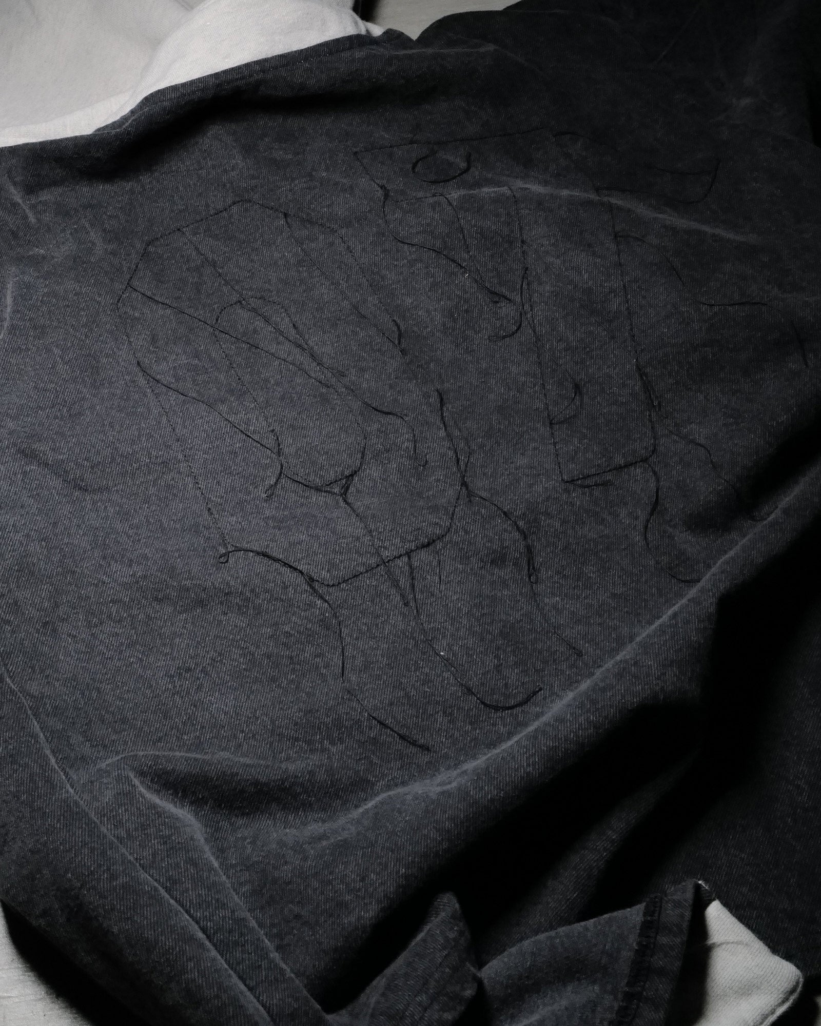 SATOSHI NAKAMOTO・サトシナカモト - パーカー・フーディ KNAPP RANCH BASEBALL HOODIE / BLK/GRY