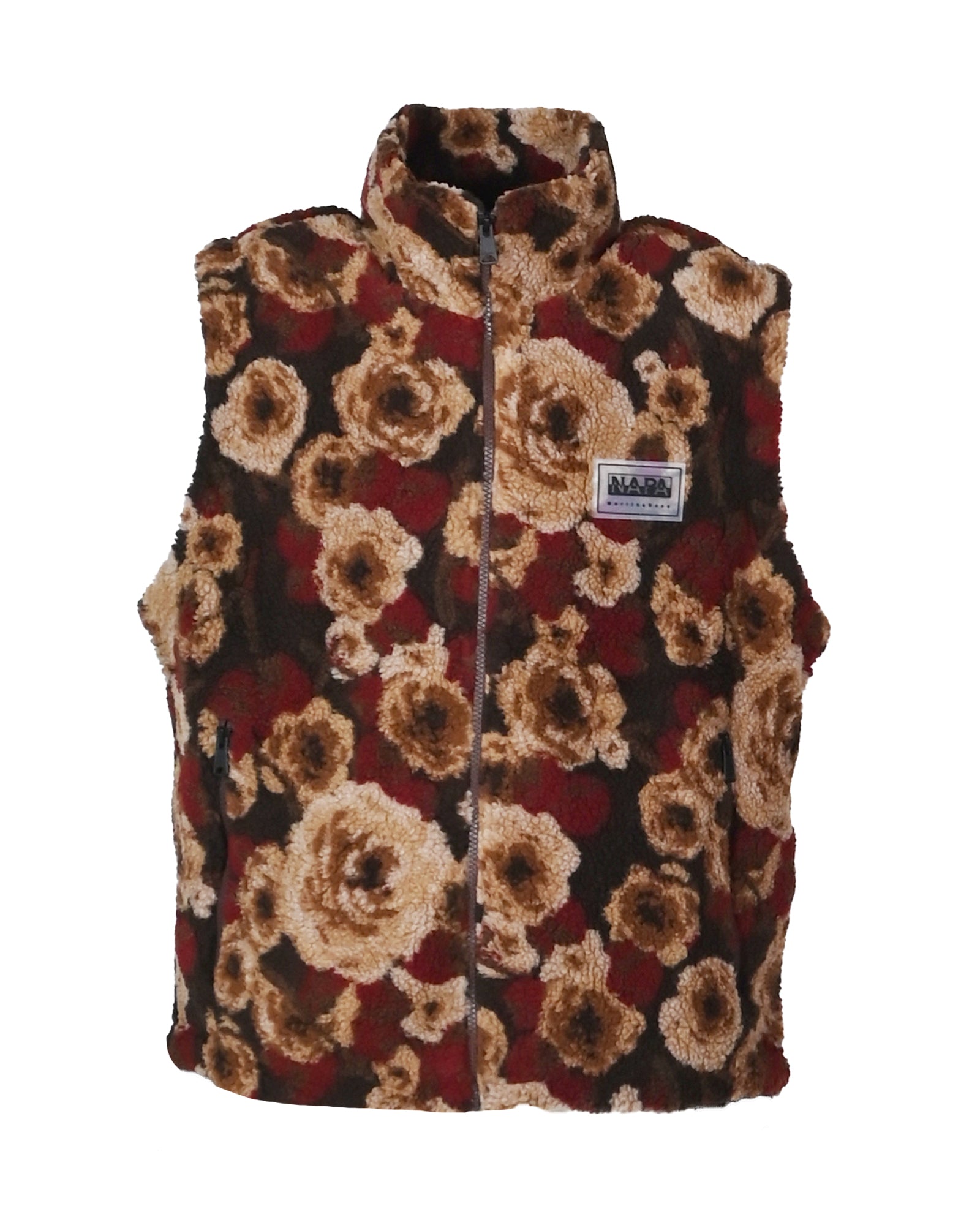 VEST T-EMIN JACQUARD REP VEST / BROWN