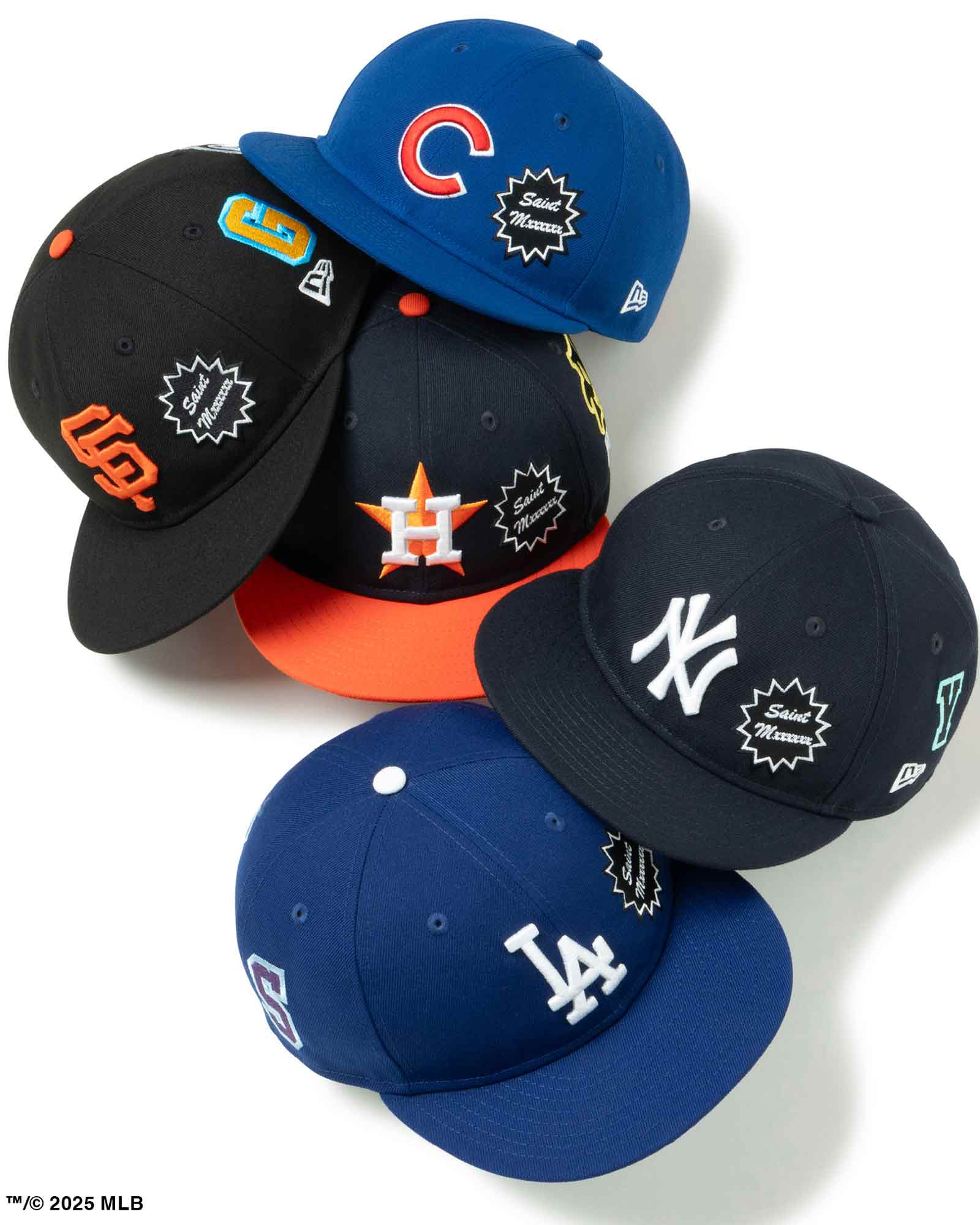 ©SAINT M××××××・セントマイケル - キャップ NE_CAP/DODGERS / BLUE