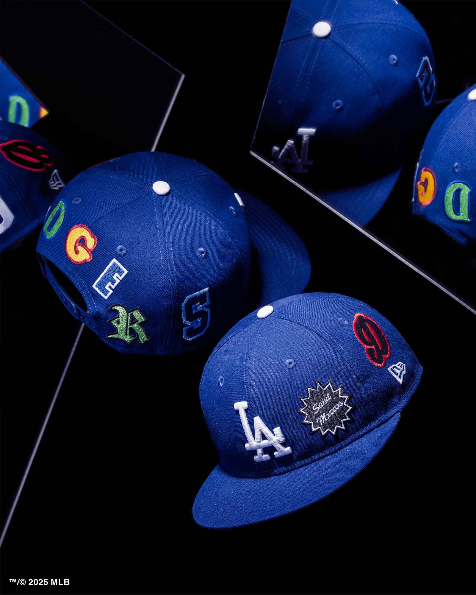 ©SAINT M××××××・セントマイケル - キャップ NE_CAP/DODGERS / BLUE