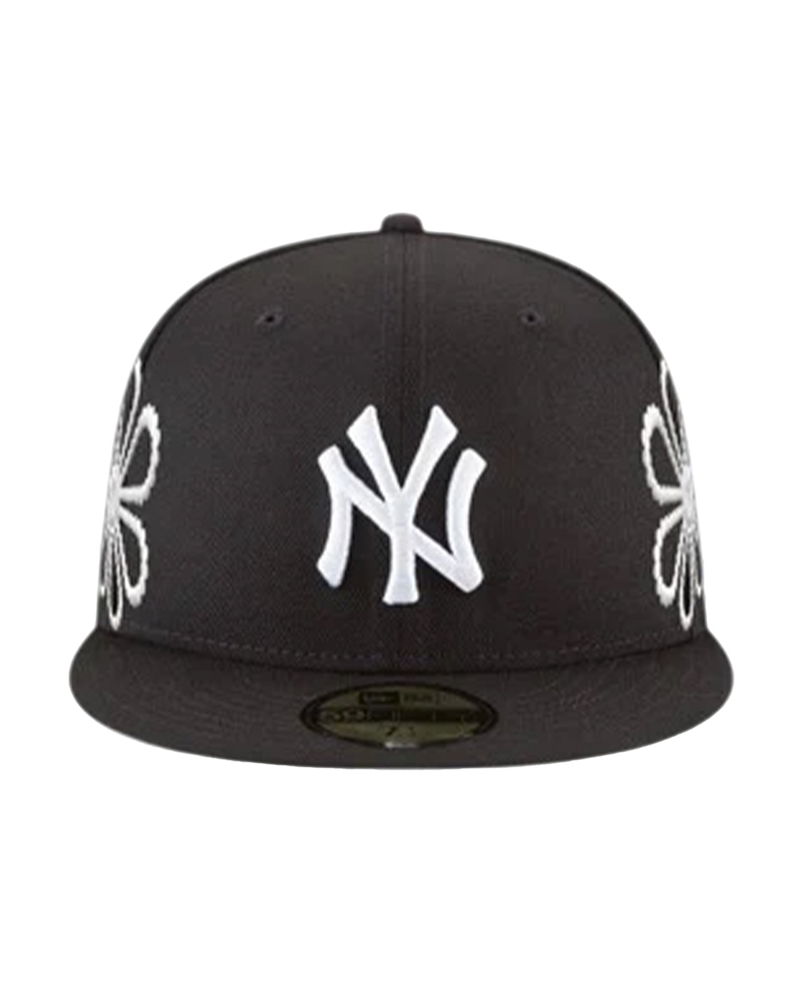 YANKEES PEARLZ EMBROIDERY HAT / BLACK