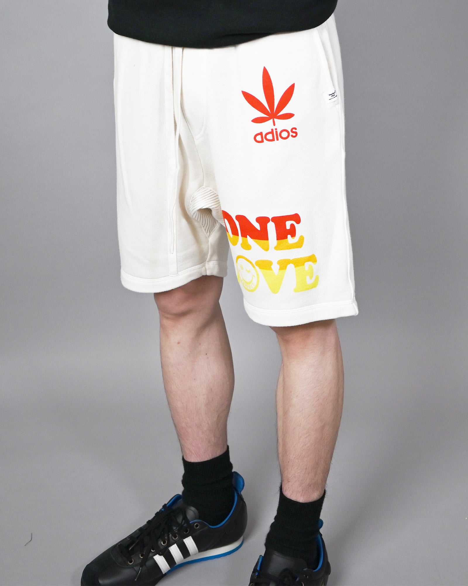 Perfectribs・perfect ribs -  ONE LOVE SWEAT SHORT PANTS / OFF WHITE