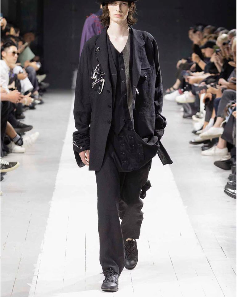 Yohji Yamamoto・Youji Yamamoto -  PANTS / BLACK