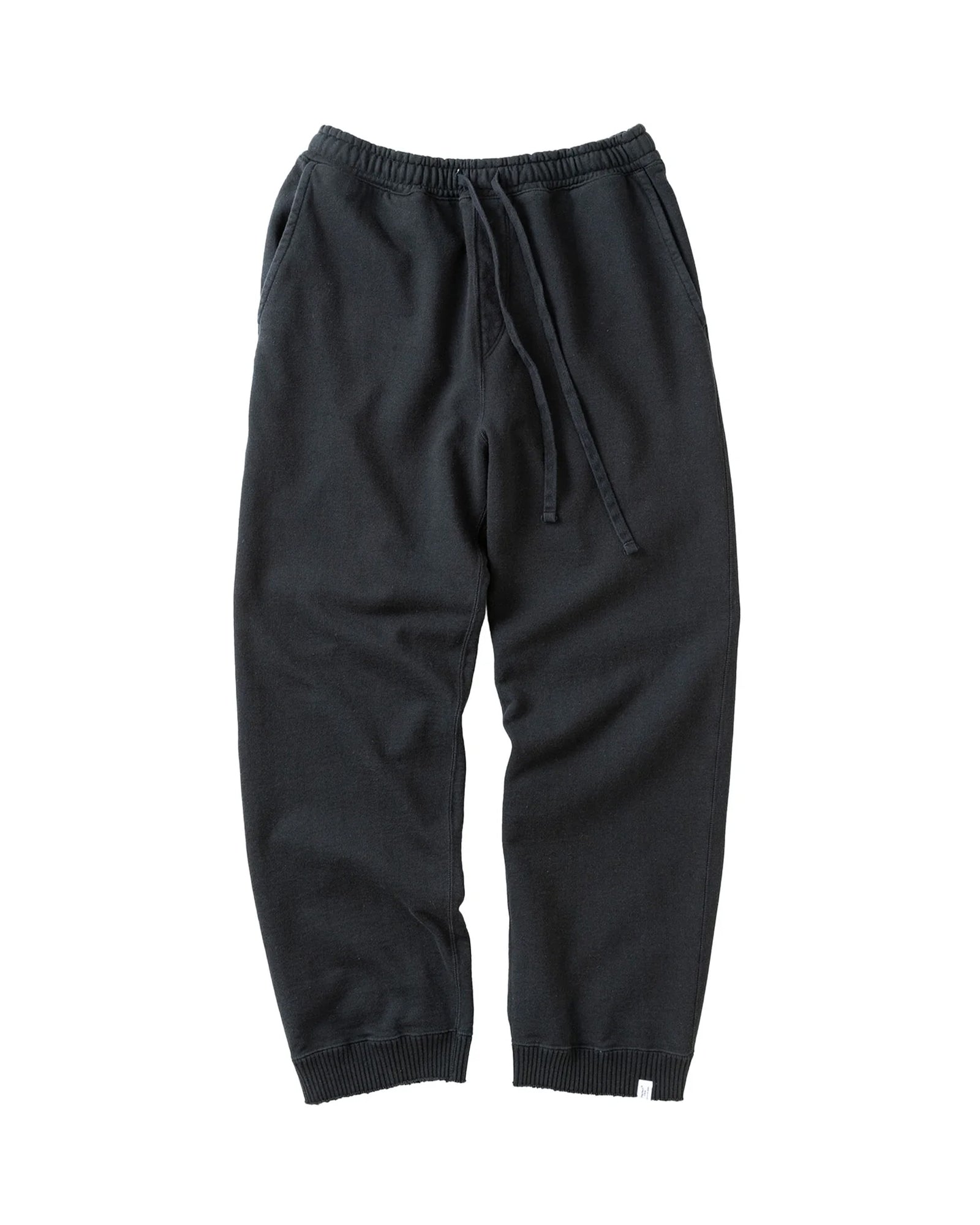 Perfectribs・パーフェクトリブズ - スウェットパンツ STRAIGHT WIDE PANTS / VINTAGE BLACK