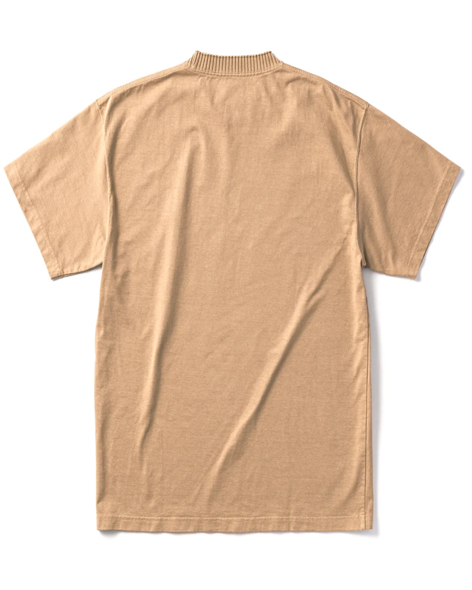 Perfectribs・perfect ribs -  BASIC SHORT SLEEVE T-SHIRT / LIGHT BROWN